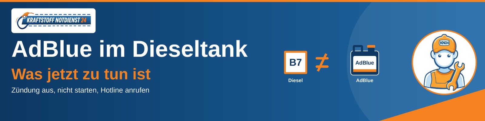 AdBlue im Dieseltank: Was jetzt zu tun ist