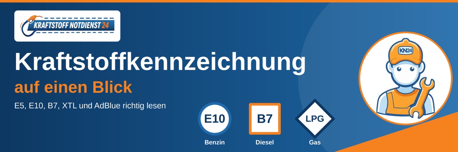 Kraftstoffkennzeichnung auf einen Blick: E5, E10, B7, XTL und AdBlue richtig lesen