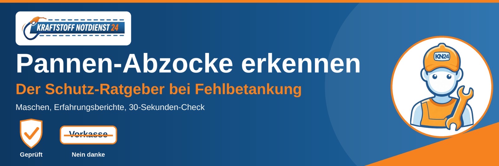 Pannen-Abzocke bei Fehlbetankung erkennen