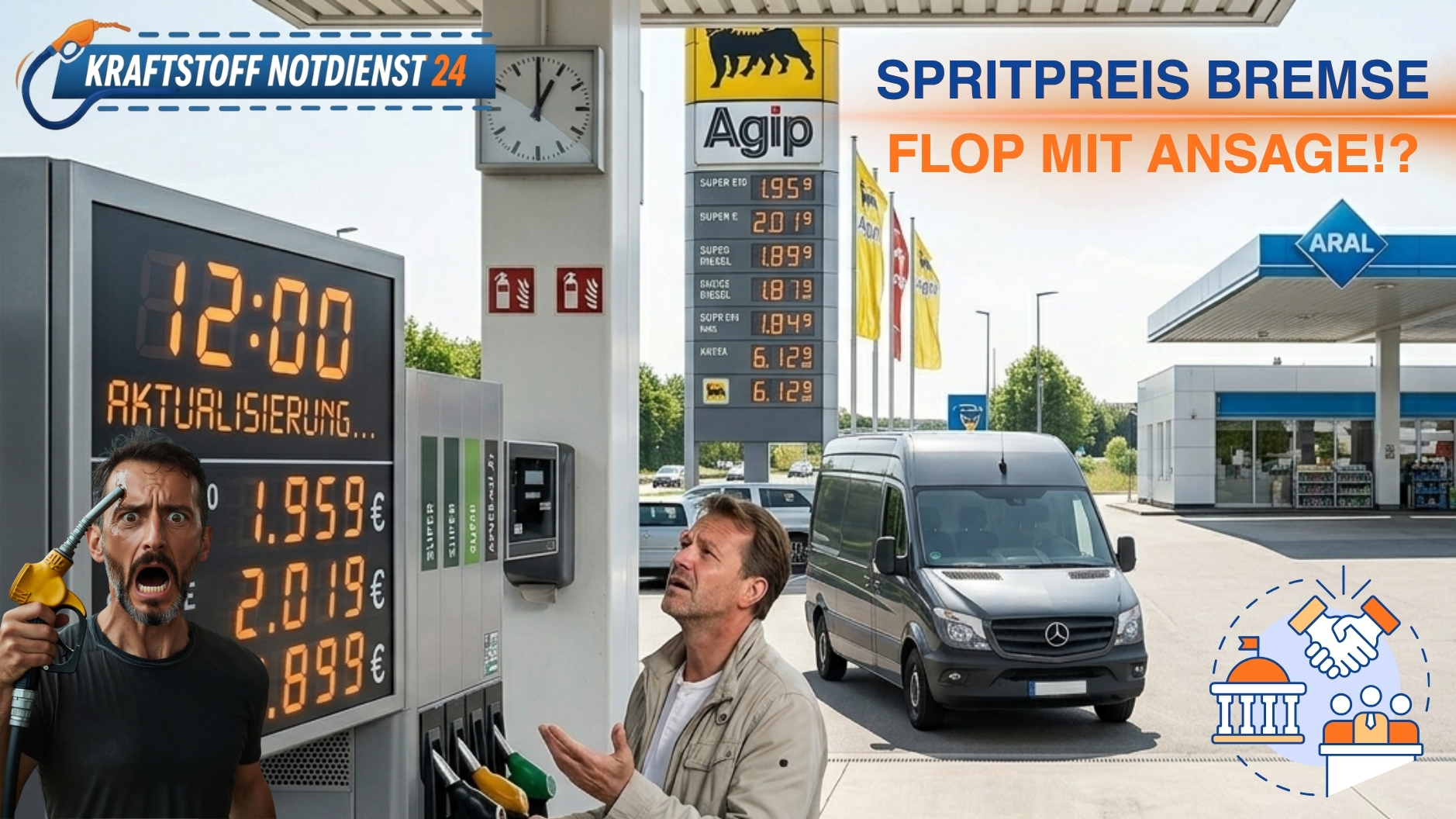 ⛽ Die Spritpreis-Falle: Warum die neue „Bremse“ den Tankstellen-Wucher befeuert 📞 0800 7236923