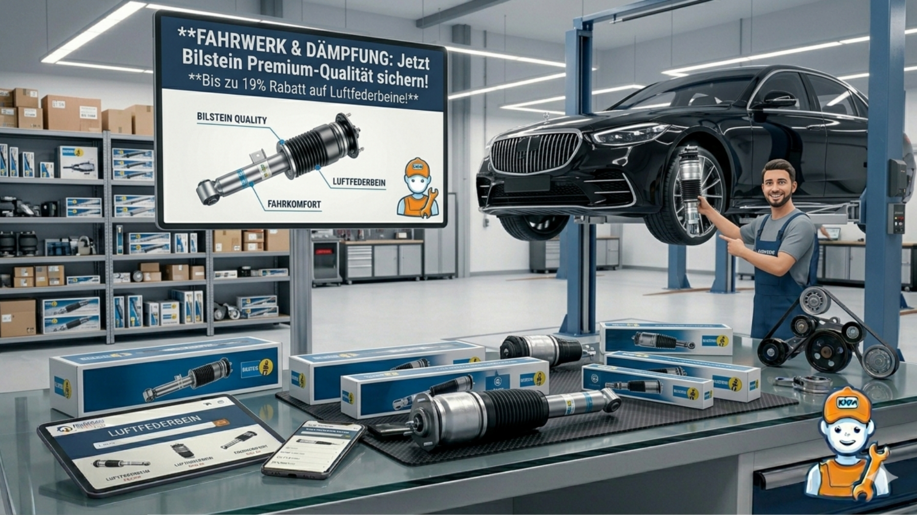 🚗 Maximale Stabilität & Fahrkomfort: Premium-Fahrwerkstechnik bei Autoteile Preiswert!
