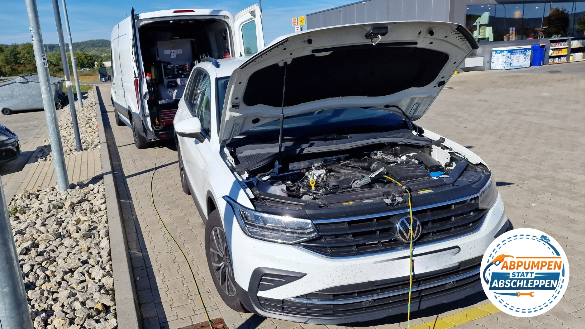 ⛽ 1 Fehler, der tausende Euro kosten kann! Benzin in Diesel Abpumpvorgang VW Tiguan 📞 08007236923 💨