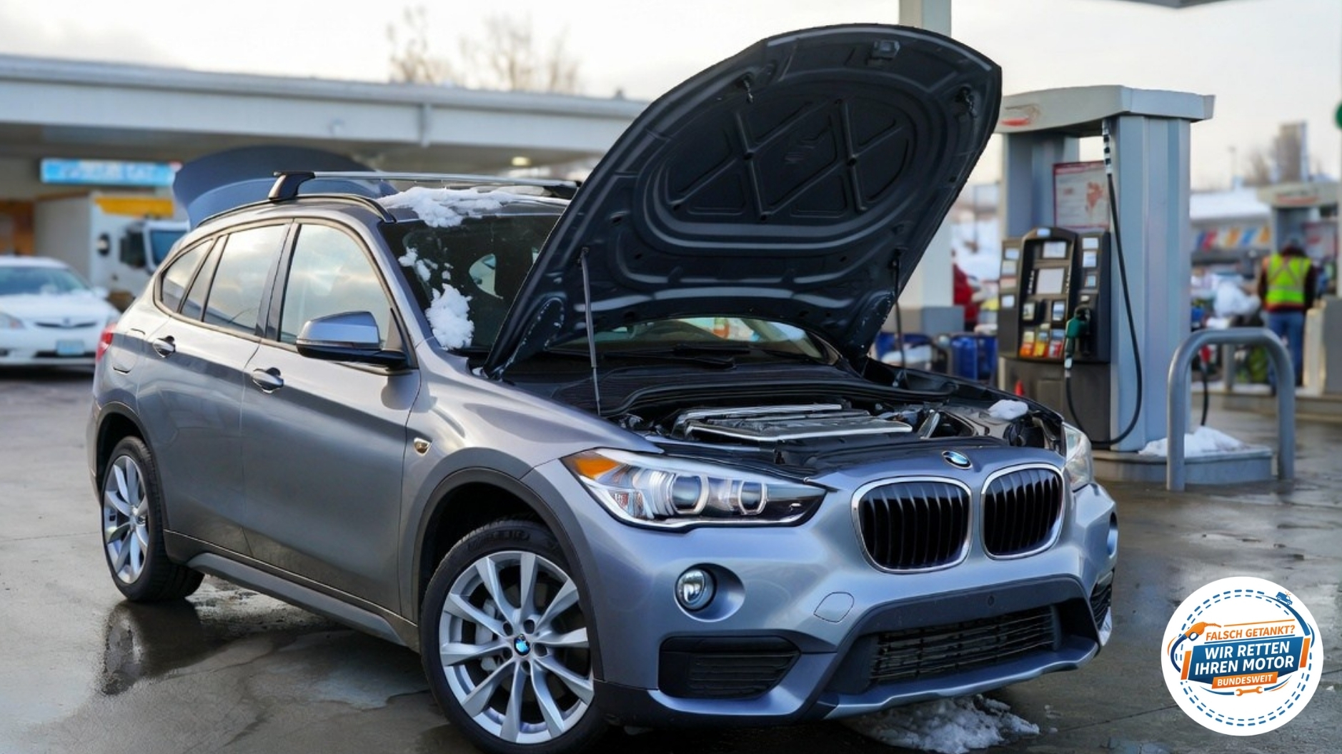 ⛽ BMW falsch getankt und gestartet? So rettet die mobile Systemspülung Ihren Leihwagen