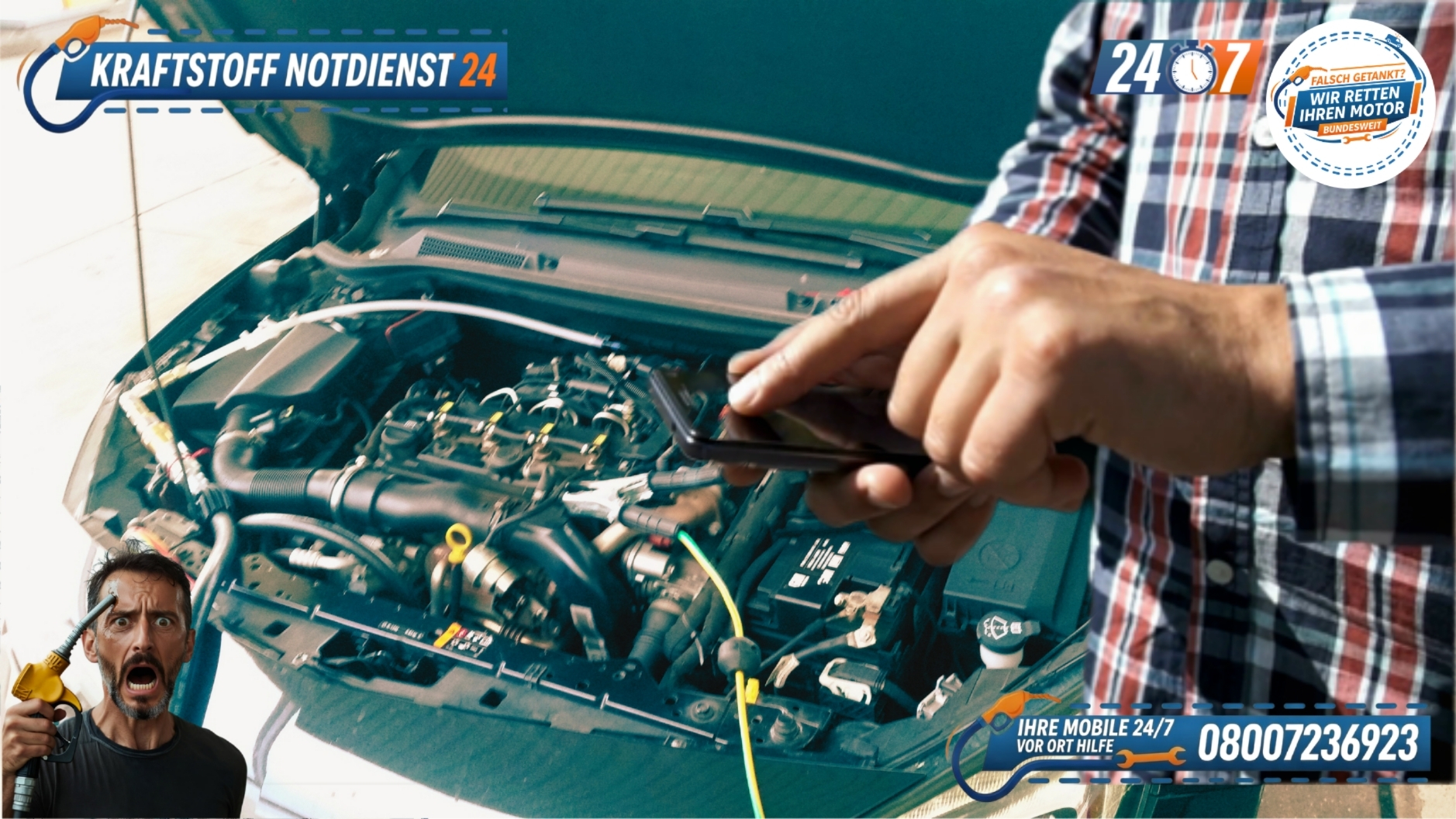 FALSCH GETANKT? MOTOR AUSLASSEN UND JETZT DIESEN TEXT LESEN! 👇