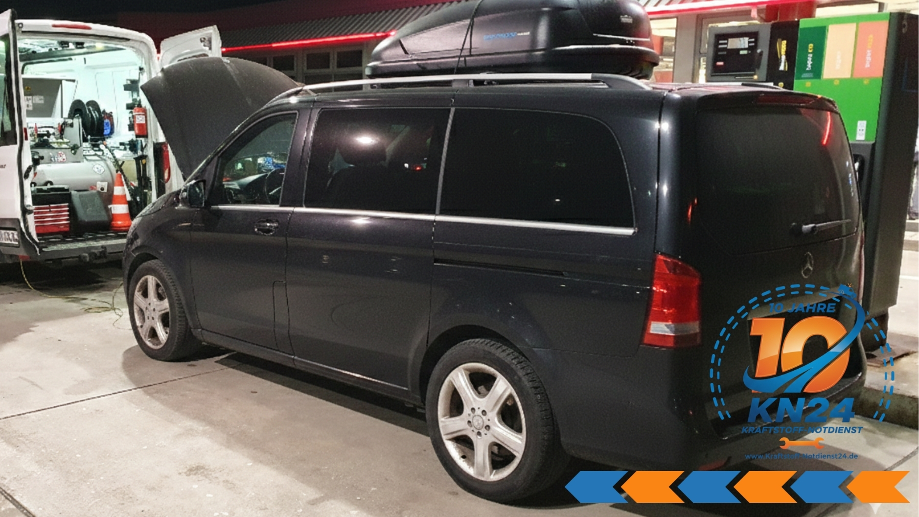 ⛽ Benzin statt Diesel getankt in Nürnberg? Mercedes V-Klasse Hilfe 📞 08007236923