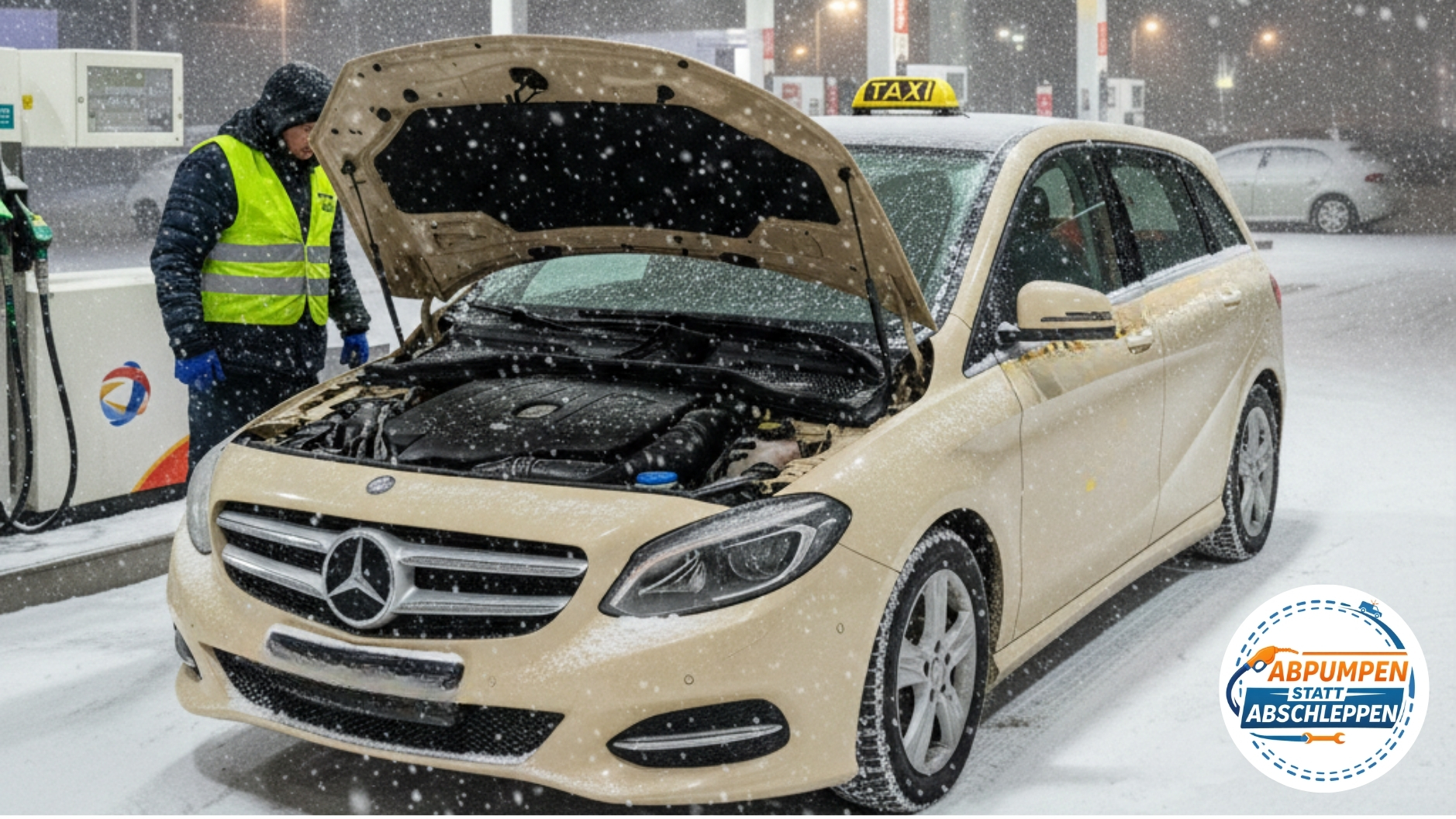 ⛽ Benzin statt Diesel im Taxi: Schnelle Rettung in Würzburg 📞 08007236923