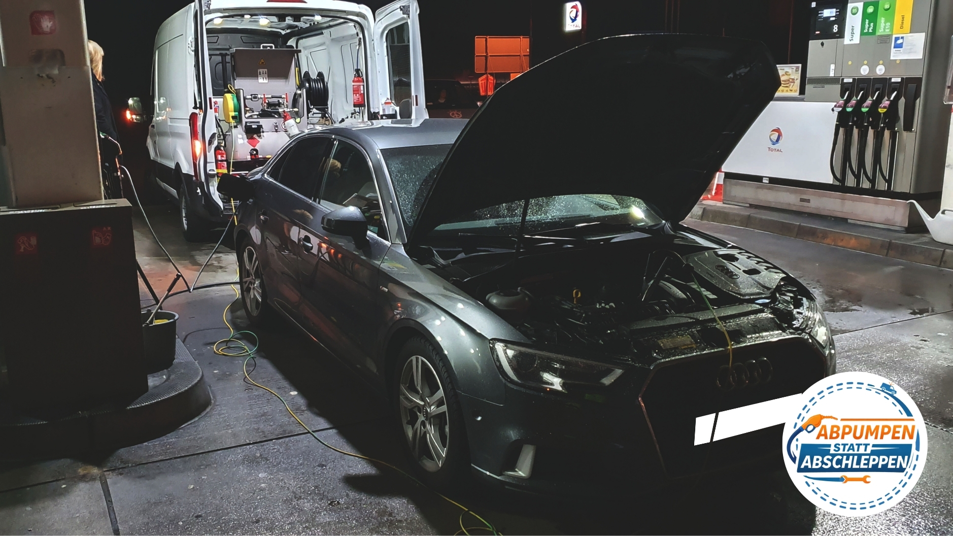 ⛽ 8500 € Schaden am Audi wegen Fehlbetankung? Glück gehabt! 📞 08007236923 🏎️💨