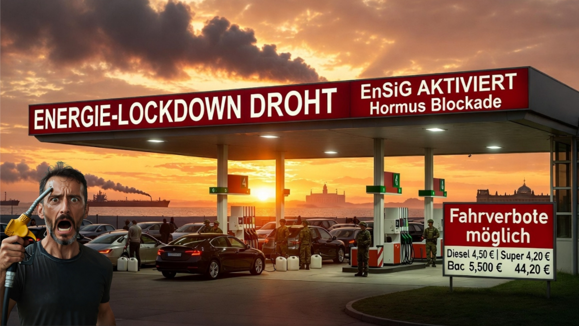 🌐 Tagesupdate: Hormus-Krise eskaliert, Drohender Energie-Lockdown rückt näher 🚨