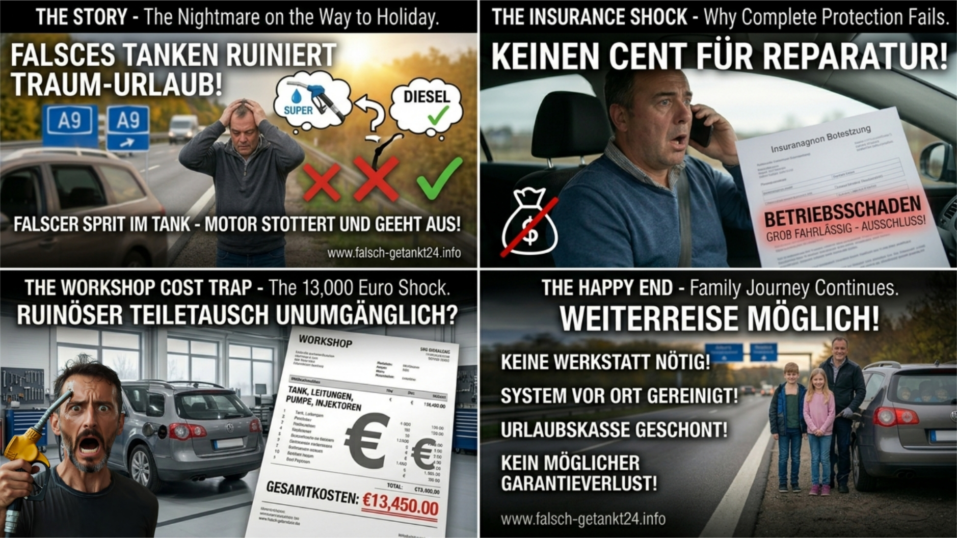 ⛽ Kraftstoff-Dschungel 2026: Die Story, der Versicherungs-Schock und das Happy End vor Ort