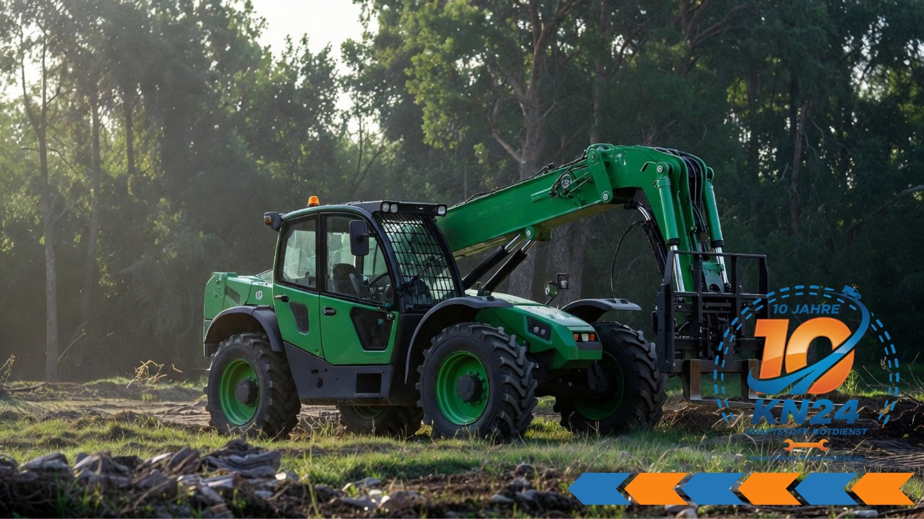 ⛽ Benzin statt Diesel im Teleskopstapler? Hilfe im Wald bei Ilshofen 📞 08007236923