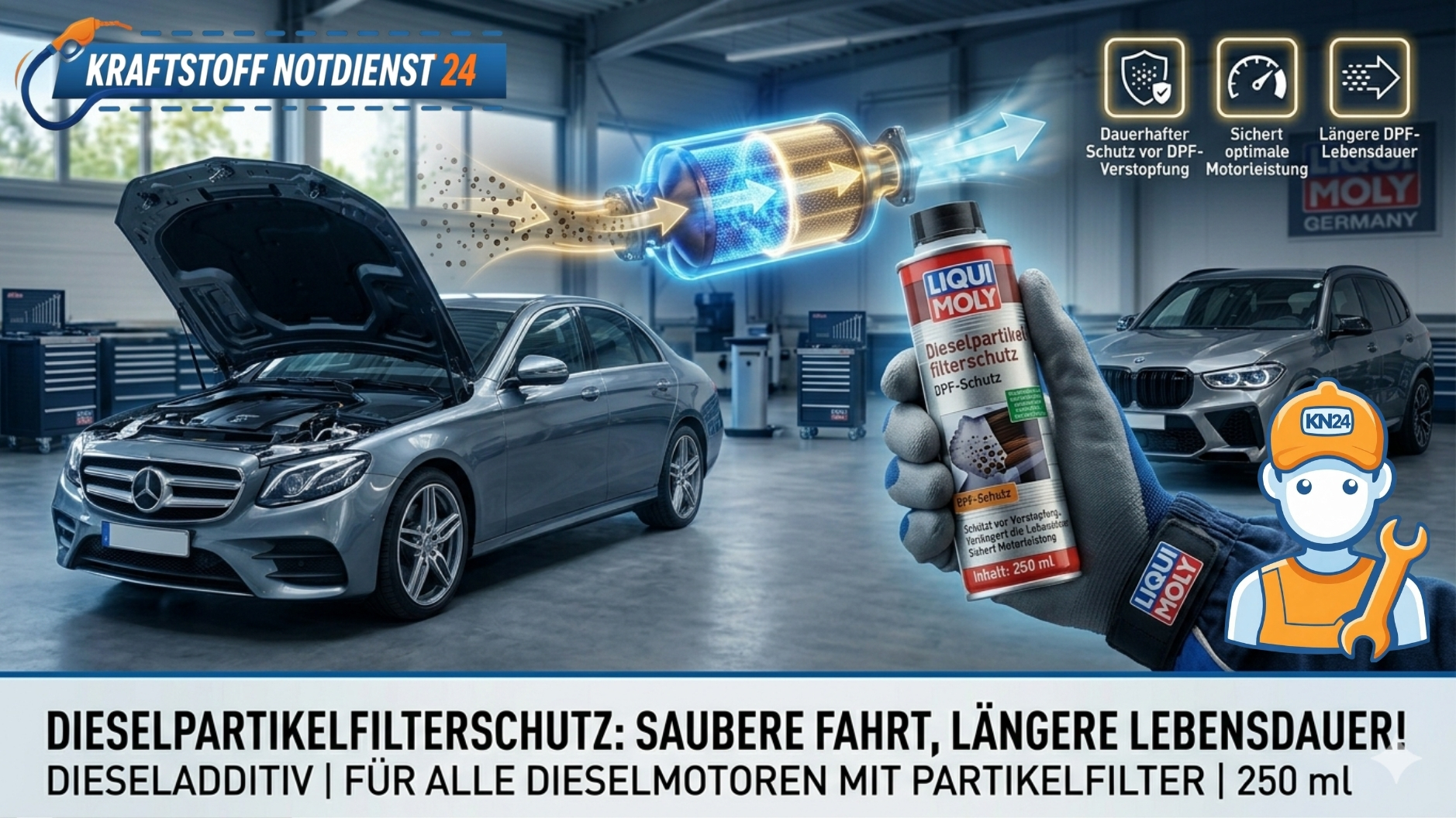 🌬️ LIQUI MOLY Dieselpartikelfilterschutz: Freie Fahrt & Langes Leben 📞 08007236923