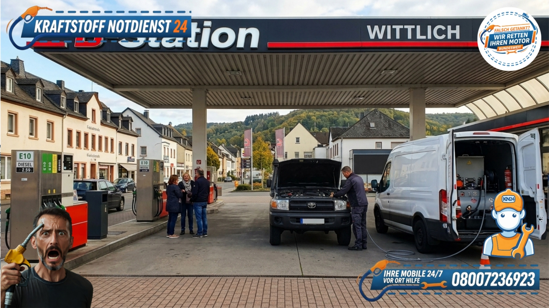 🚨 Verdacht auf Falschbelieferung an der B-Station Wittlich: Was E10-Tanker jetzt wissen müssen! 🚨