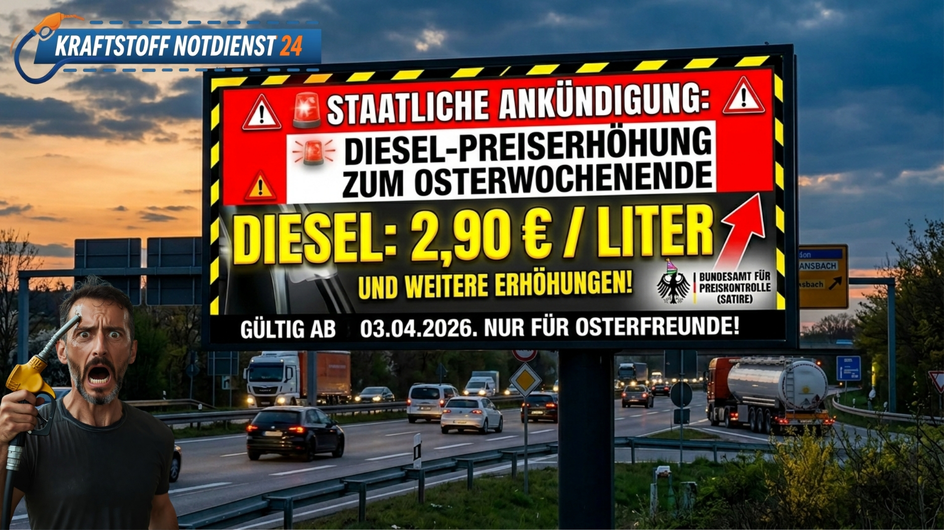 🚨 Ankündigung - mit ernstem Hintergrund 📞 0800 7236923
