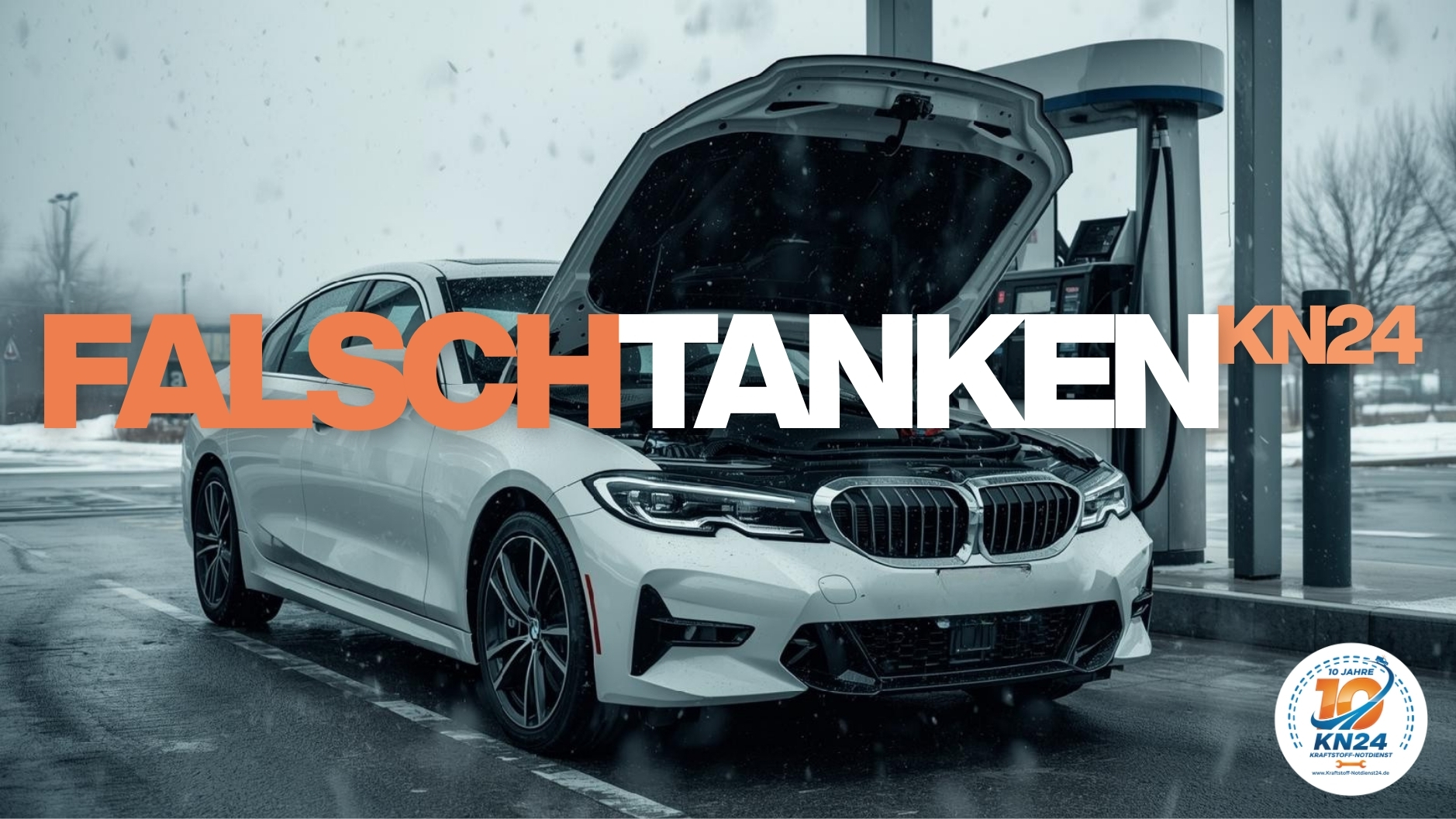 ⛽ Falsch getankt? Deine bundesweite 24/7 Soforthilfe unter 📞 08007236923