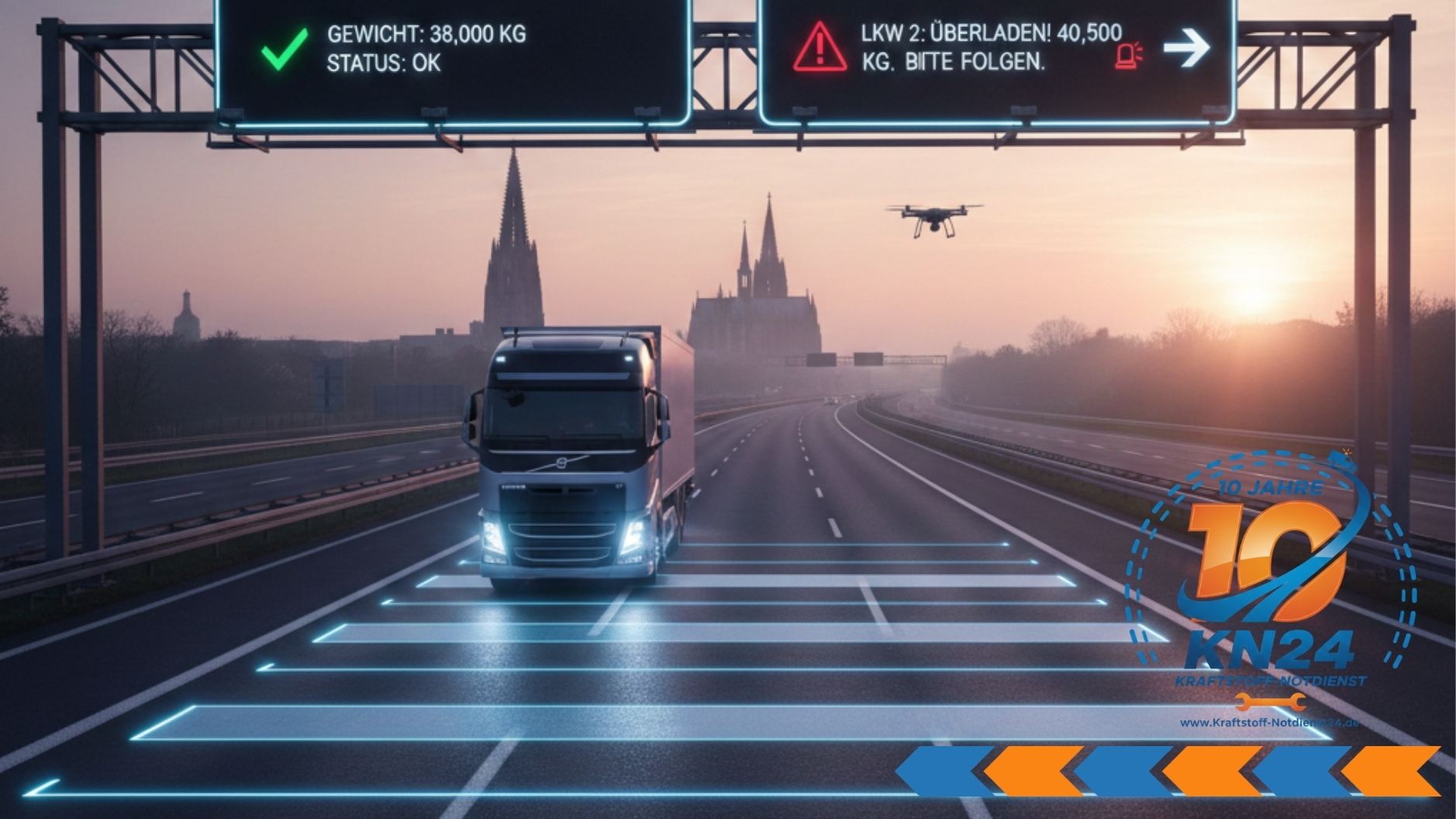 ⛽ Digitale Aufrüstung auf der Autobahn: Neue LKW-Kontrollsysteme 2026