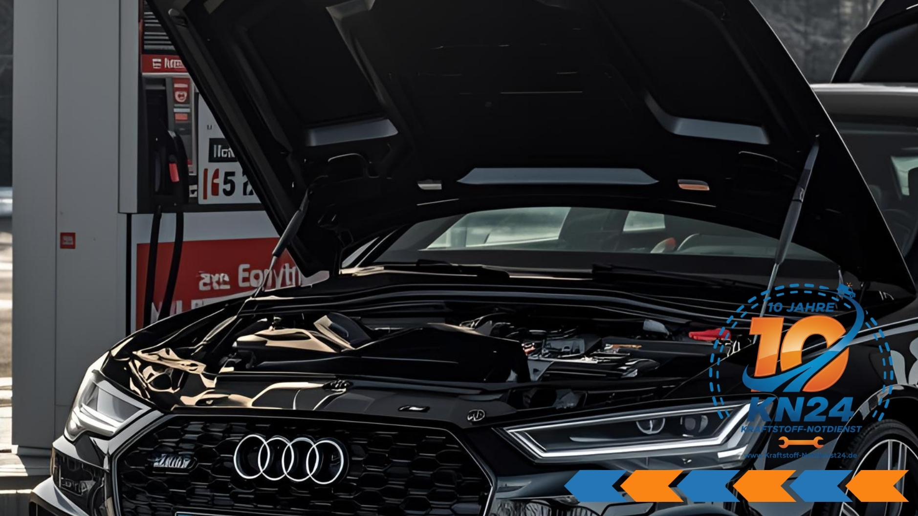 Benzin statt Diesel getankt in Würzburg? Hilfe vor Ort 📞 08007236923