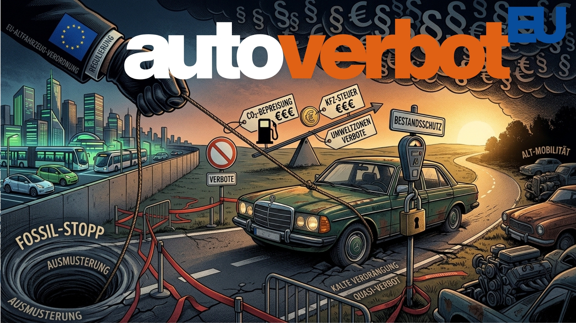Die Entmachtung der Bestandsflotte: Warum das „Verbot über die Hintertür“ schleichend Realität wird 🚗💨