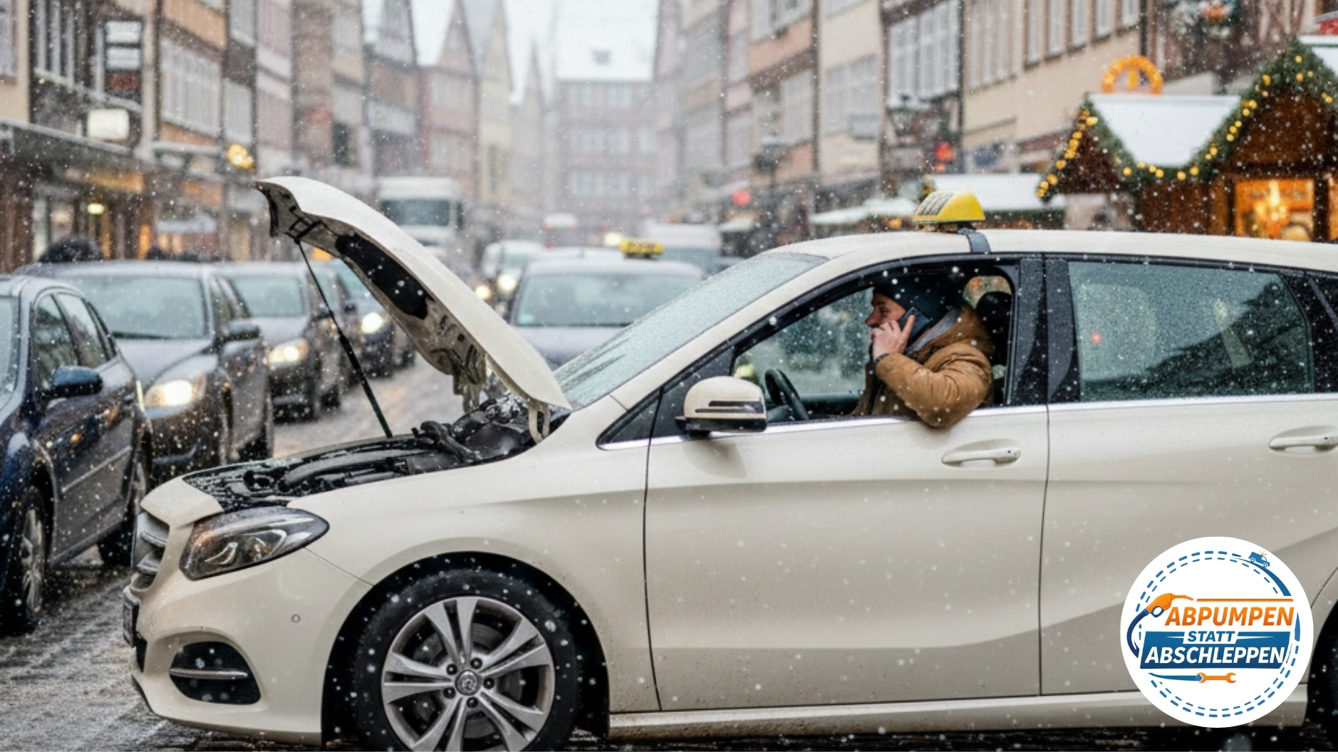 ⛽ Taxi falsch getankt? Taxi-Motor gerettet: Die Soforthilfe nach Fehlbetankung 📞 08007236923
