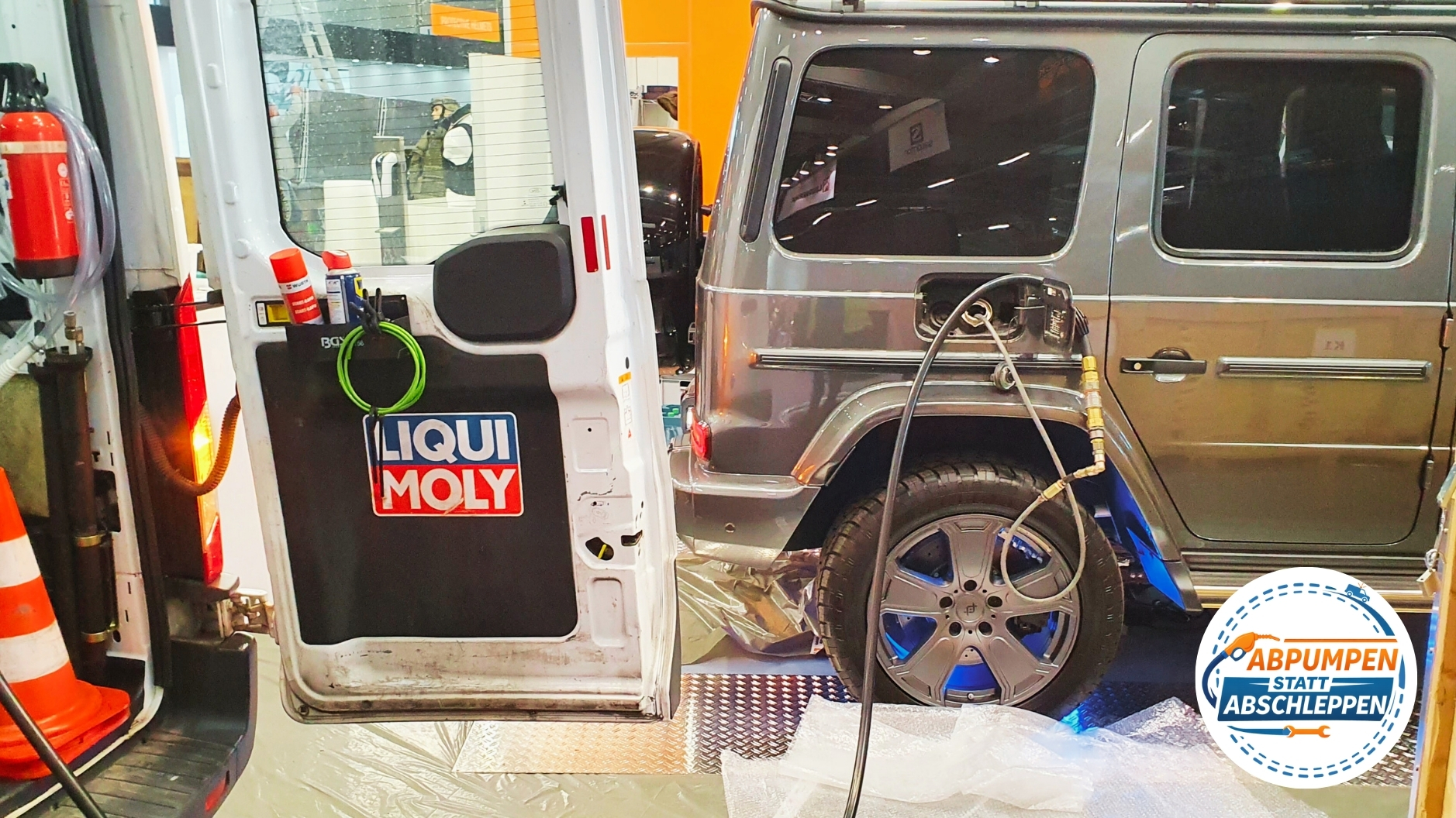 ⛽ Falschtanken einer Mercedes G in Nürnberg? Deine mobile 24/7 Soforthilfe unter:  📞 08007236923 🛠️