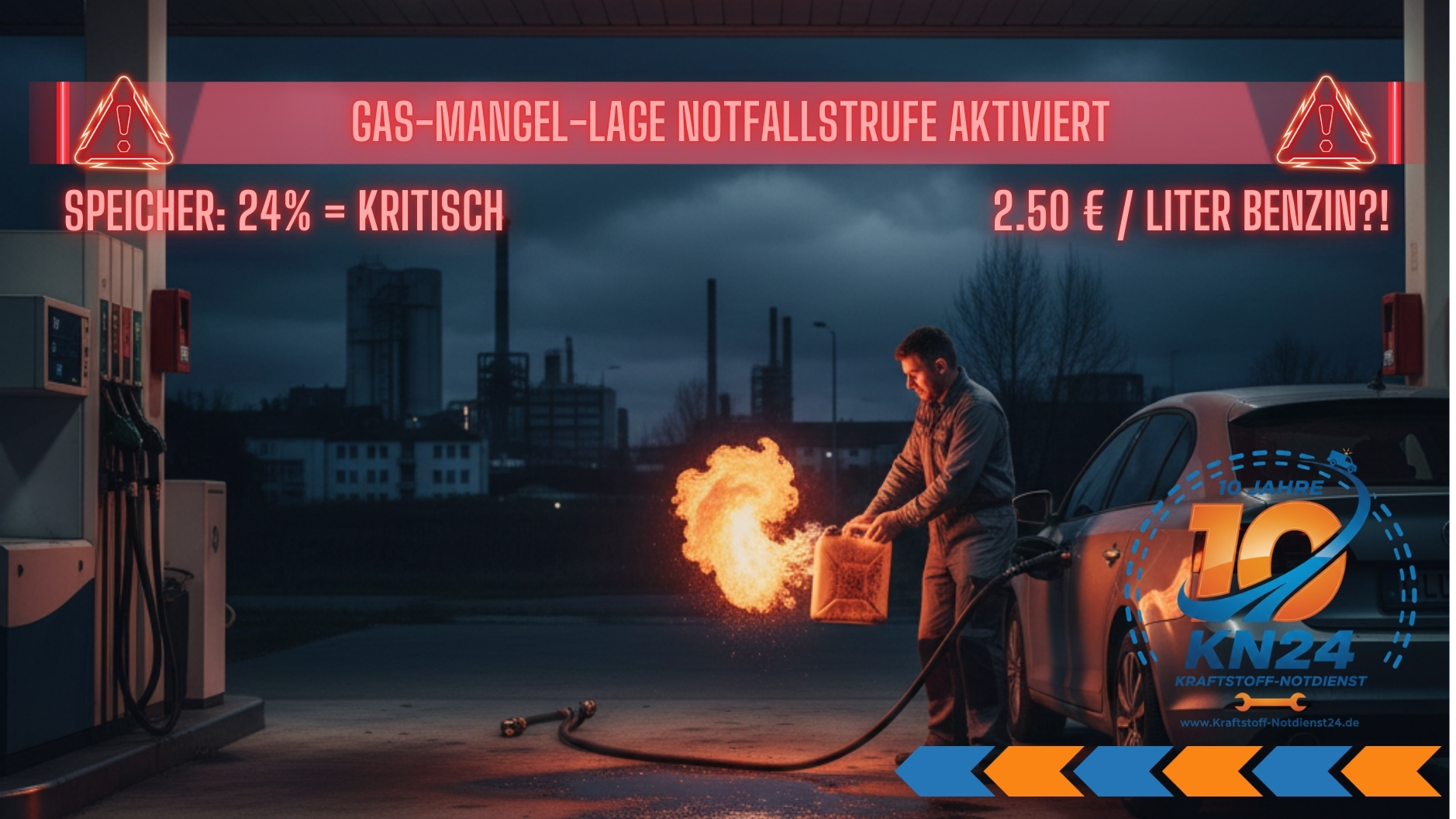⛽ Winter 2026: Steht Deutschland vor dem Gas-Kollaps und dem Kraftstoff-Chaos?