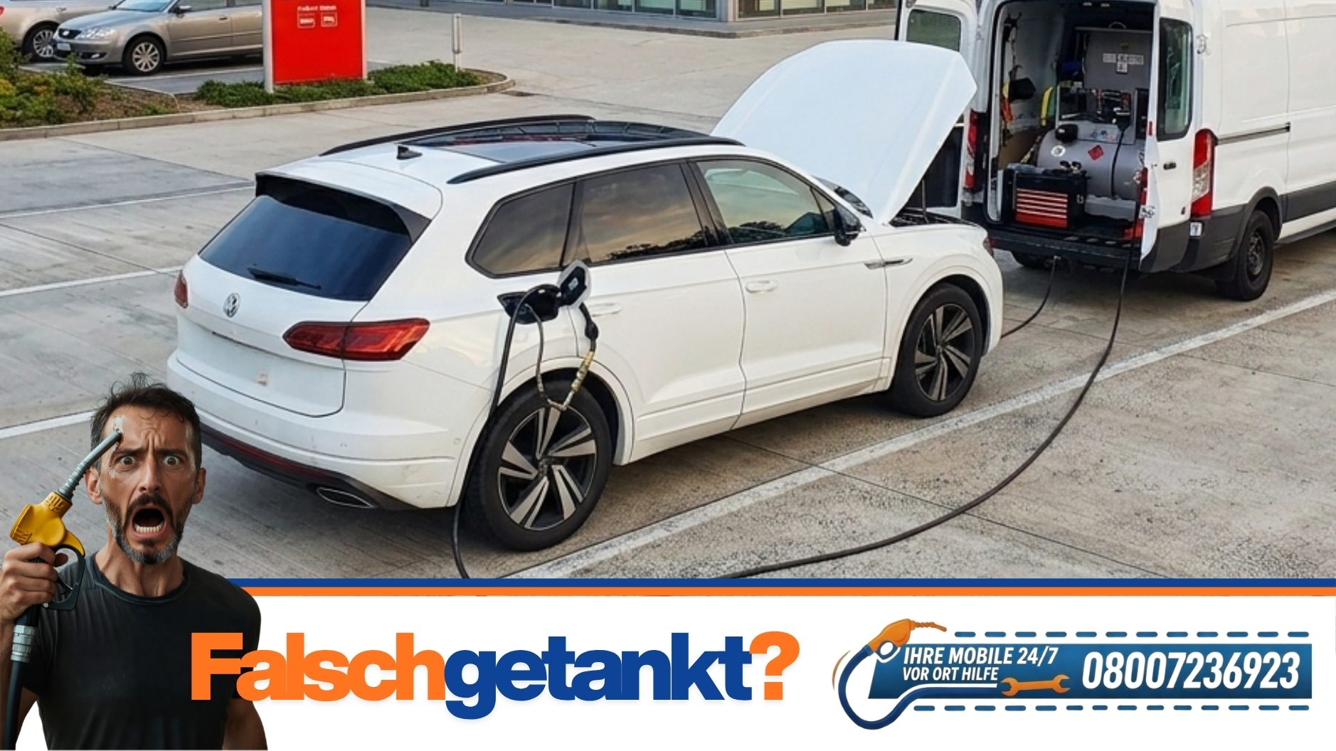 ⛽ AdBlue falsch getankt in Regensburg? Soforthilfe an A3 und A93 📞 08007236923