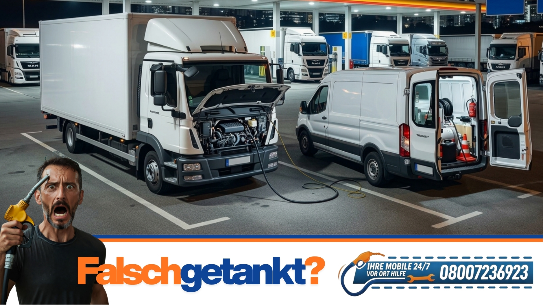 🚚 MAN 7,5-Tonner AdBlue falsch getankt: Schnelle Hilfe in Augsburg & Schwaben