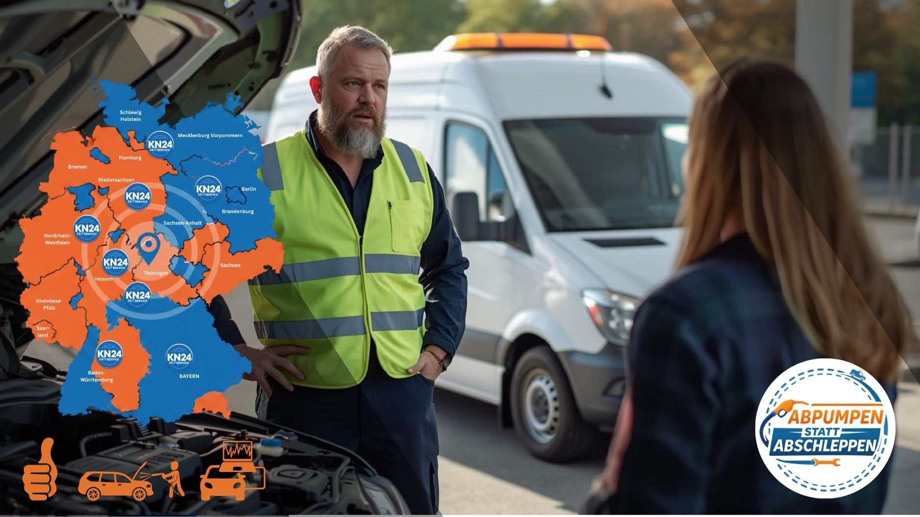 Kostenfalle Fehlbetankung: Wie Autovermieter Standzeiten minimieren und ihre Flotte schützen.
