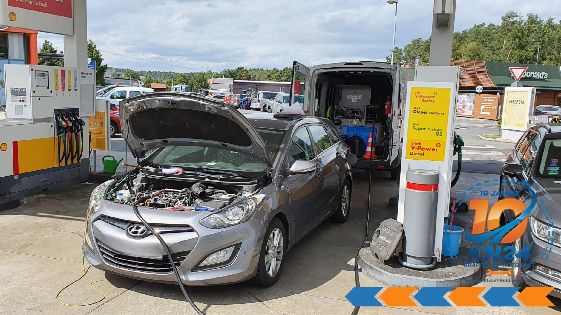⛽ Benzin statt Diesel getankt in Schwandorf? 📞 08007236923