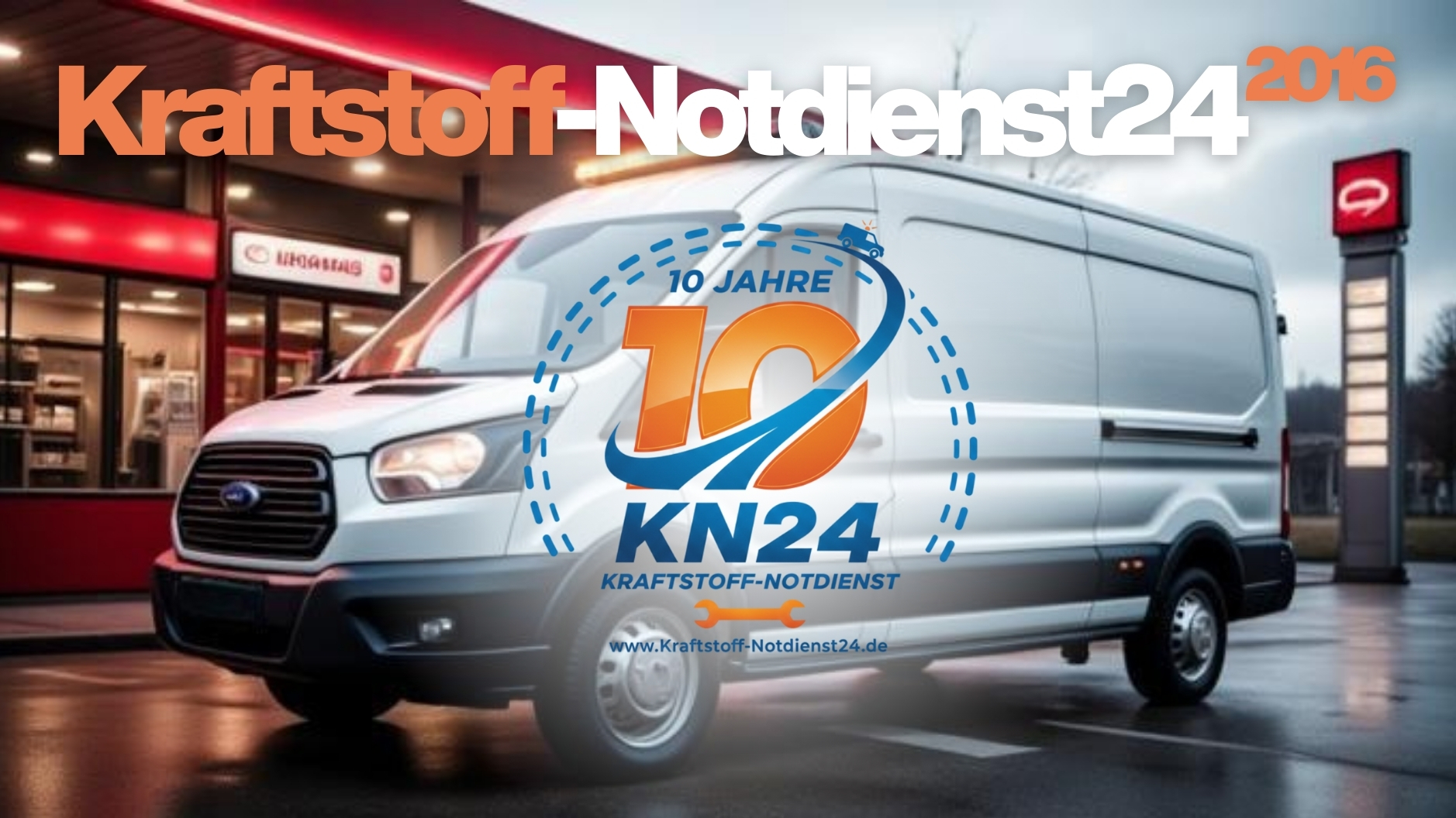 10 Jahre Kraftstoff-Notdienst24.de: Ihr Experte für mobile Soforthilfe bei Falschbetankung