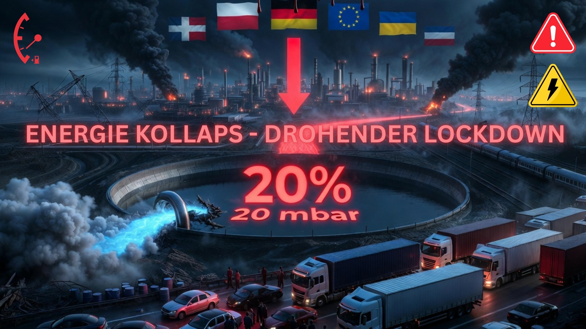⚠️ DER GAS-KOLLAPS 2026: Das Ende der Illusion, Warum uns die „Solidarität“ den Stecker zieht