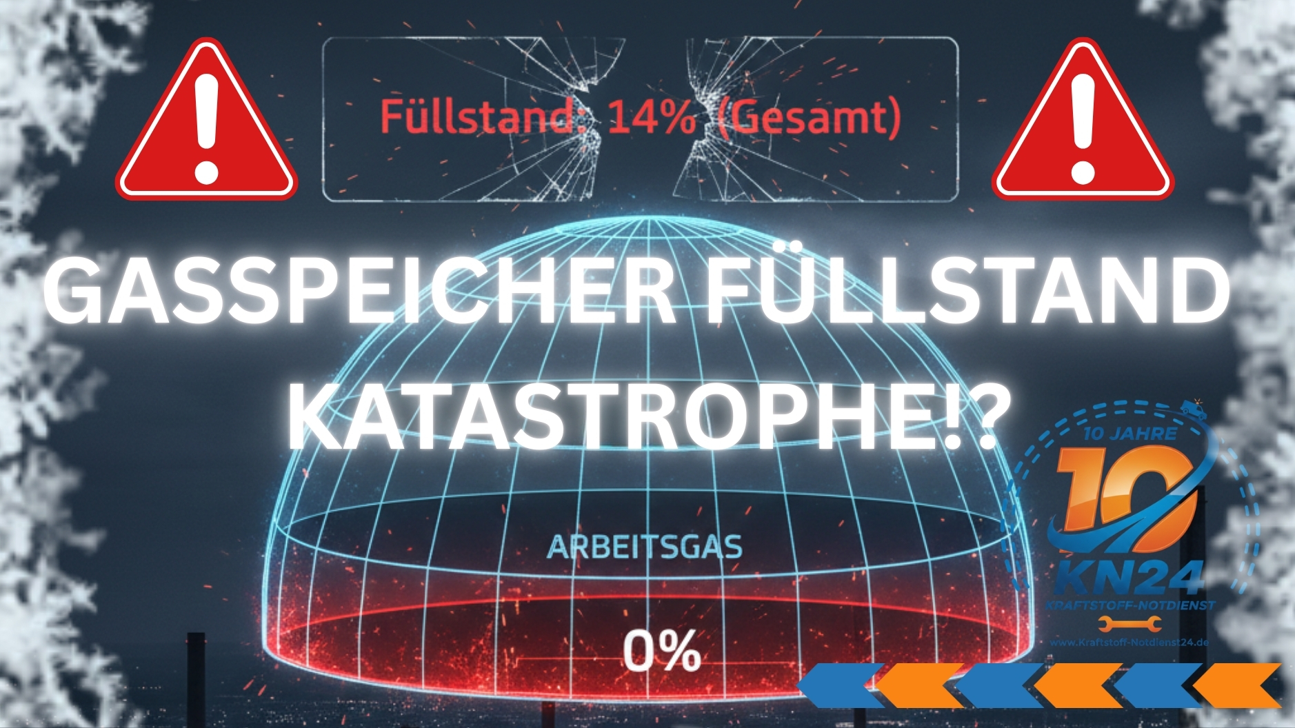 ⛽ Gasspeicher-Poker 2026: Stehen wir in 15 Tagen vor dem Nichts?