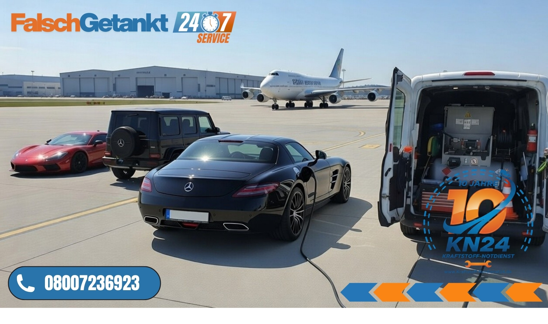 ⛽ Tankentleerung für Luftfracht & Cargo: Ihr Profi-Service am Flughafen 📞 08007236923