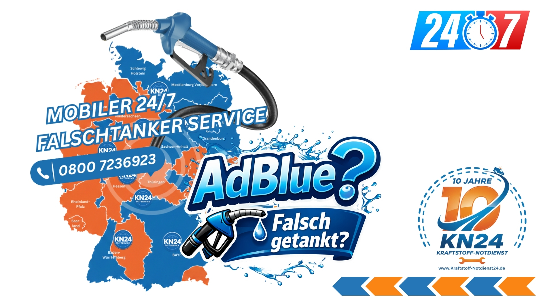 ⛽ AdBlue im Dieseltank? Soforthilfe Würzburg: Motorschaden & Systemausfall verhindern!
