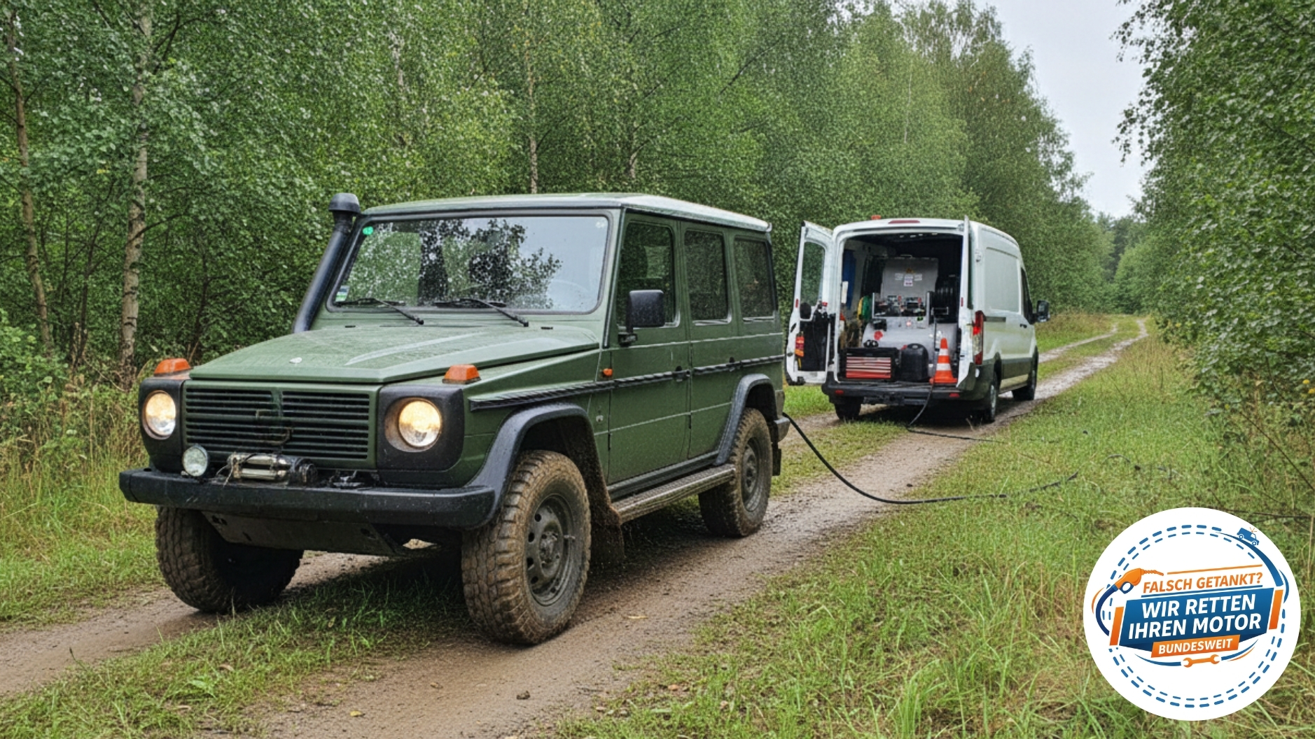 ⛽ Wolf Puch G: Messe-Sicherheit durch Tankentleerung in Nürnberg 📞 08007236923