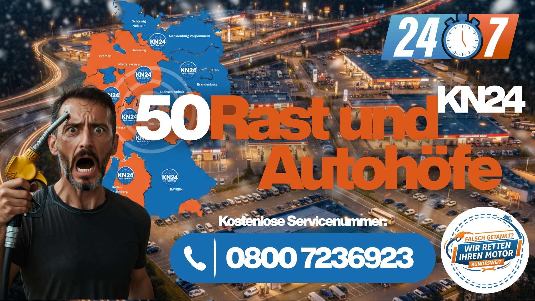 🚛 Die „Top 50“ Rast- & Autohöfe der deutschen Autobahn