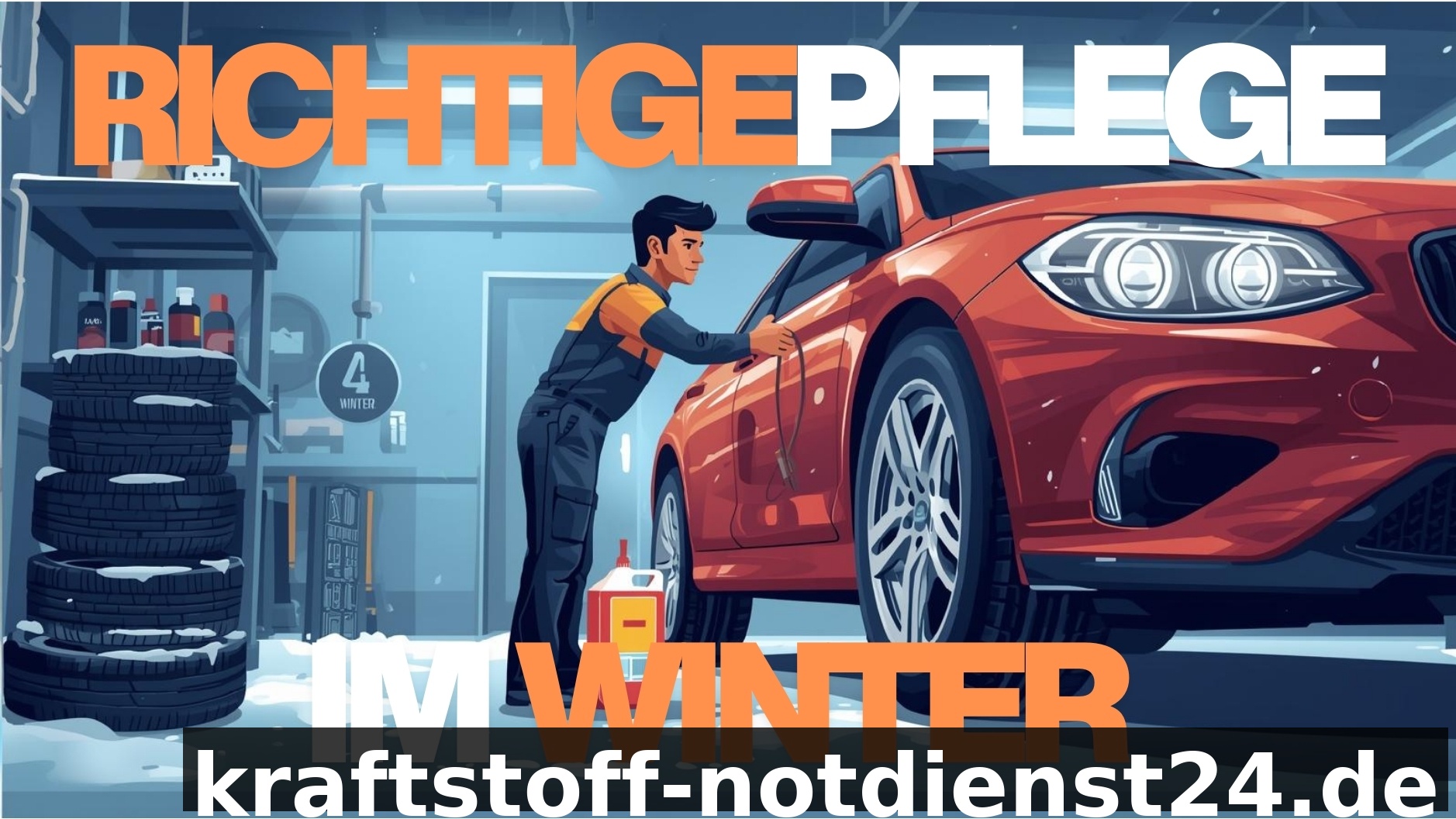 Die richtige Fahrzeugpflege im Winter