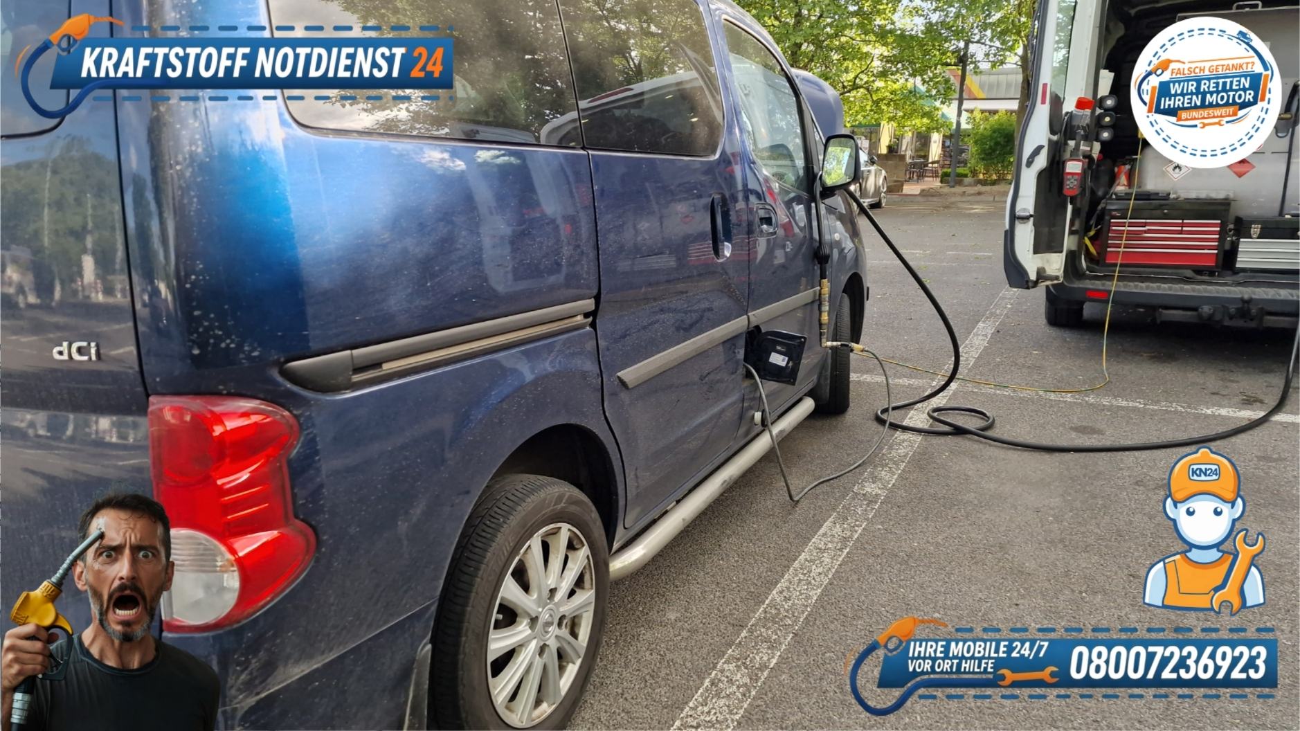 💧 AdBlue im Dieseltank & Motor gestartet?