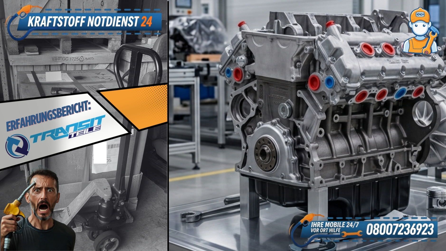 ⭐⭐⭐⭐⭐ Erfahrungsbericht: Fabrikneuer Ford Transit Motor von transitteile.com - Absolute Rettung!