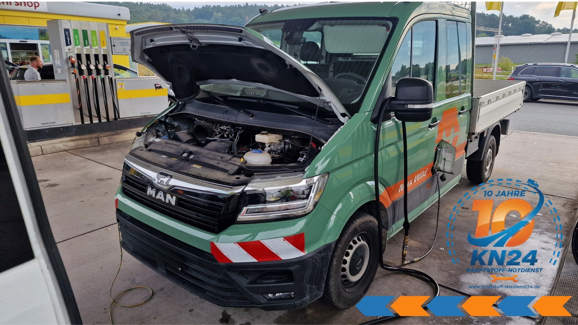 ⛽ Benzin statt Diesel getankt in Lichtenau an der A6? 📞 08007236923