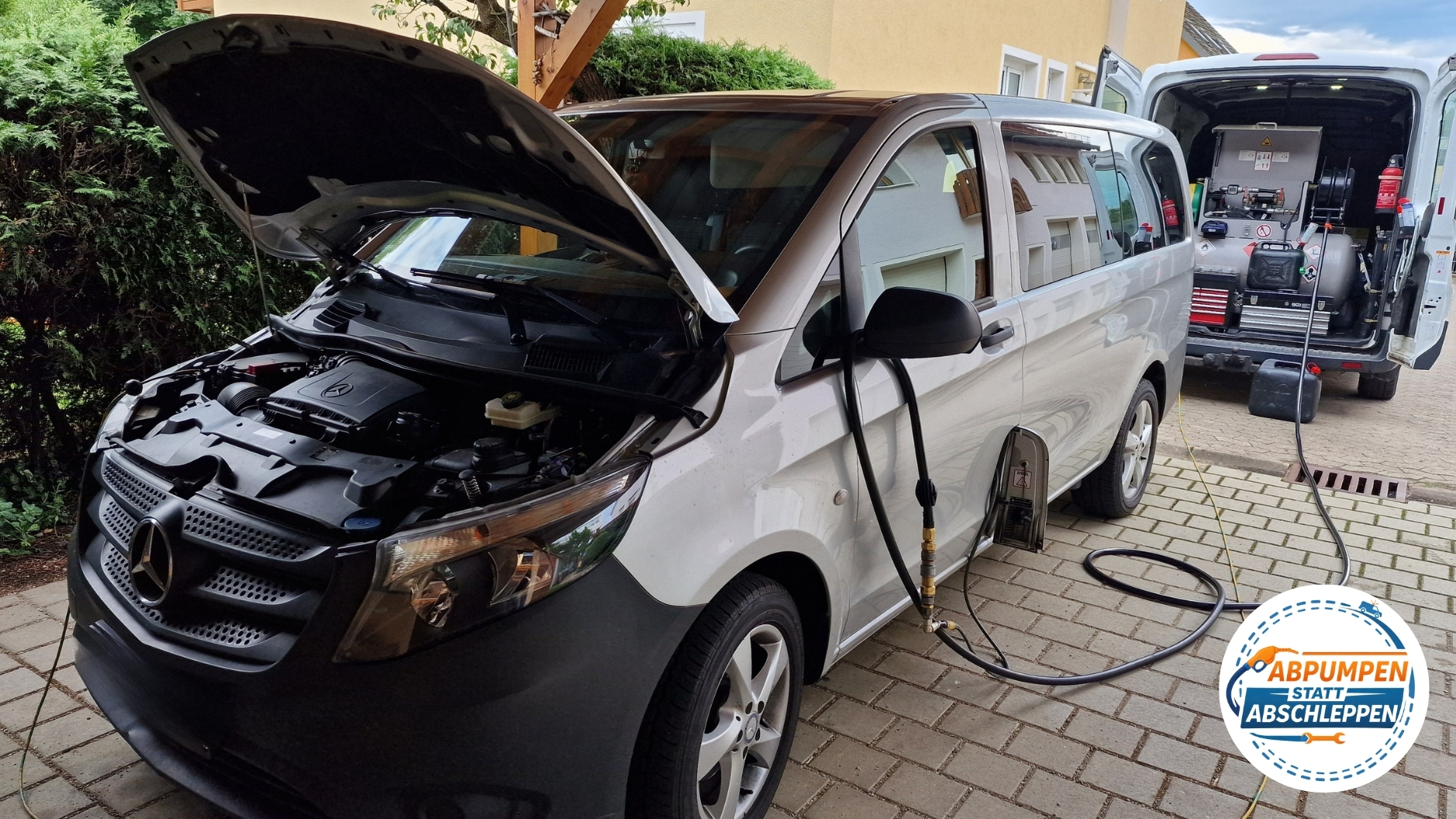 ⛽ AdBlue falsch getankt in Gunzenhausen: Mobile Hilfe für eine junge Familie 📞 08007236923