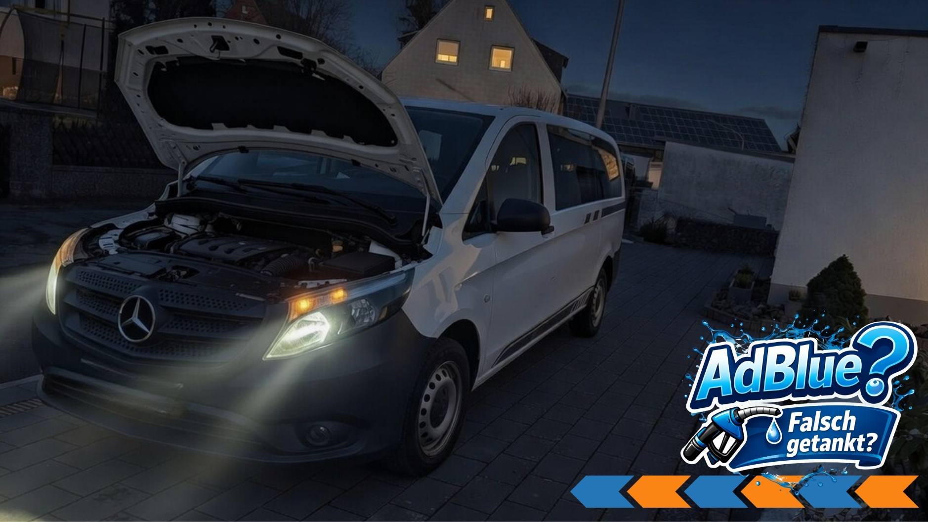 ⛽ AdBlue statt Diesel getankt in Hof? Hilfe vor Ort 📞 08007236923