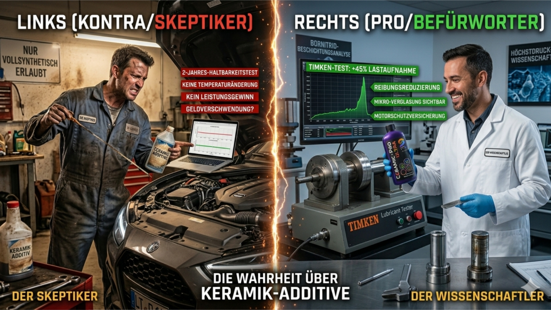 🏎️ Keramik im Motoröl: Teurer Placebo oder unverzichtbarer Hightech-Schutz?