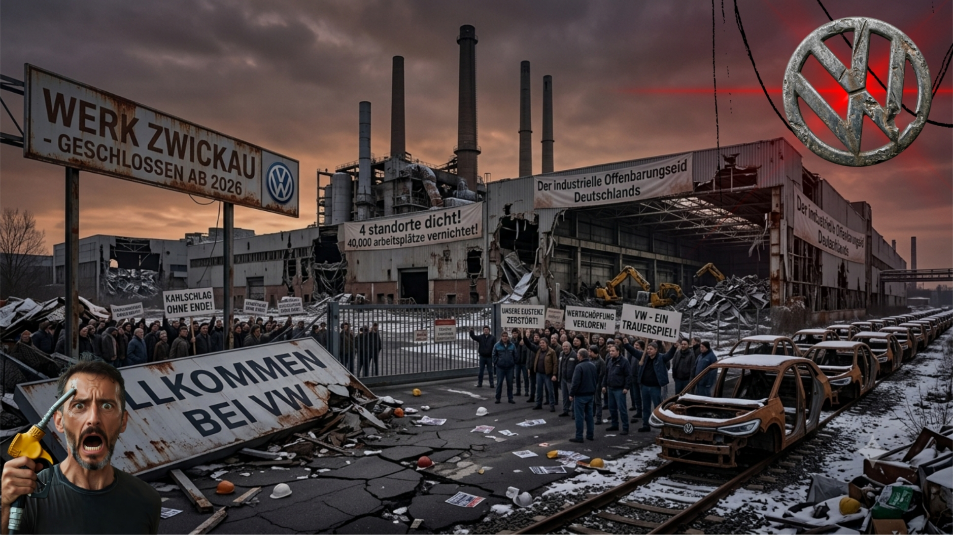 🛑 Kahlschlag bei Volkswagen: Der industrielle Offenbarungseid Deutschlands