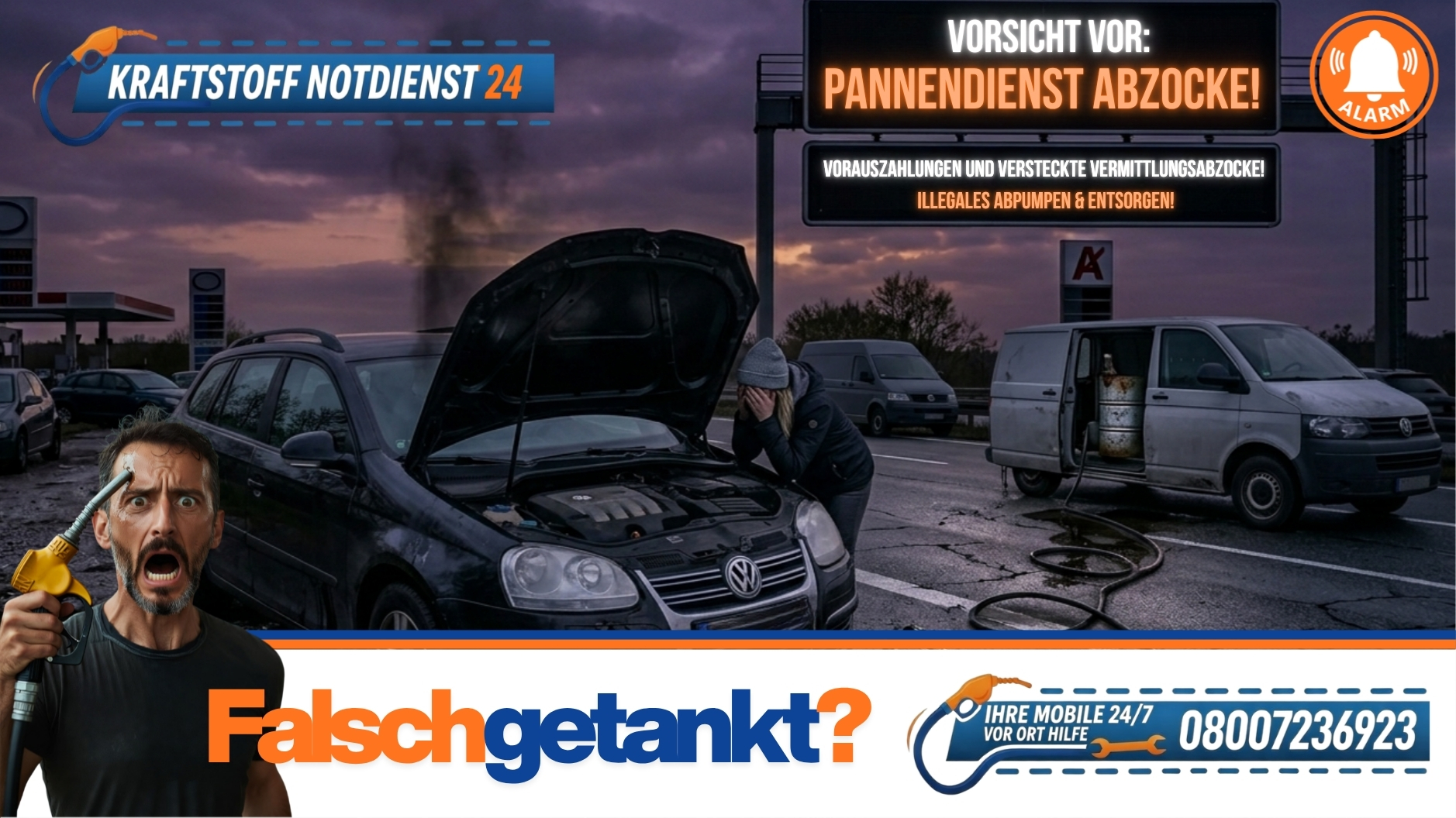 ⚠️ Schluss mit der Abzocke bei Fehlbetankung: Warum Transparenz der beste Pannenservice ist
