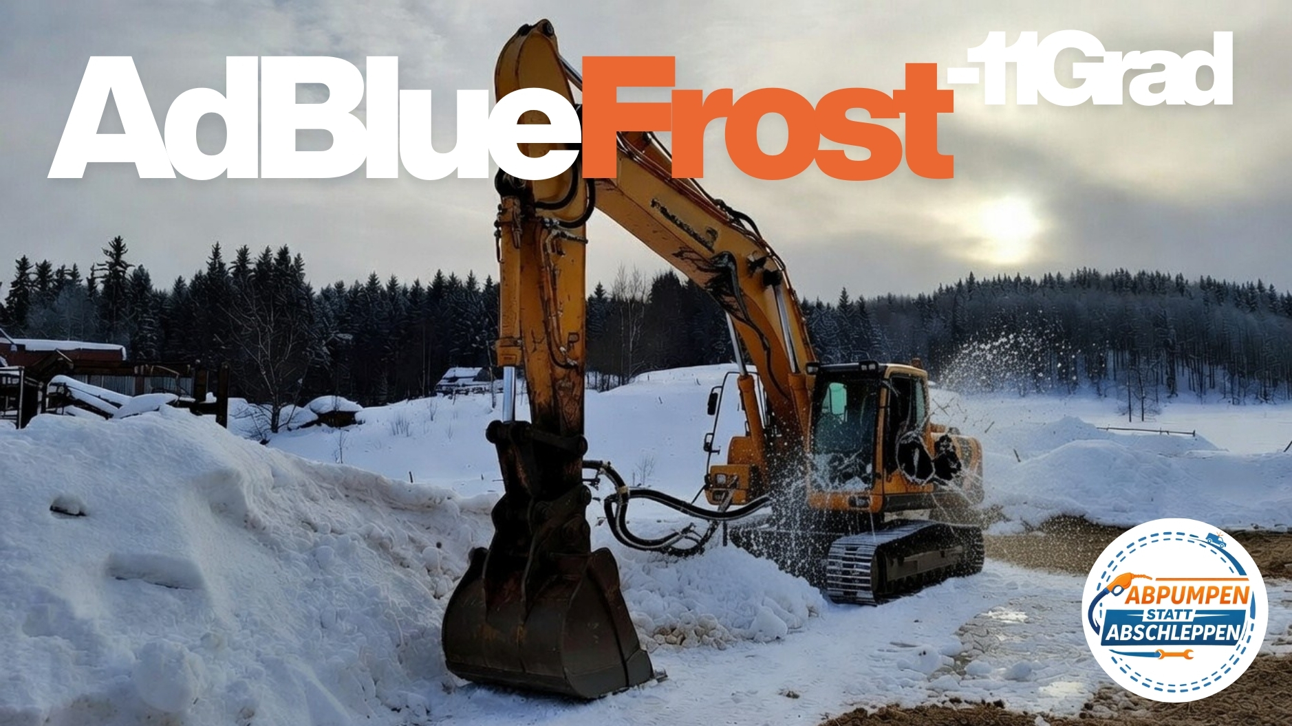 ⛽ AdBlue® im Winter: Profi-Tipp für Baumaschinen & Fuhrparks