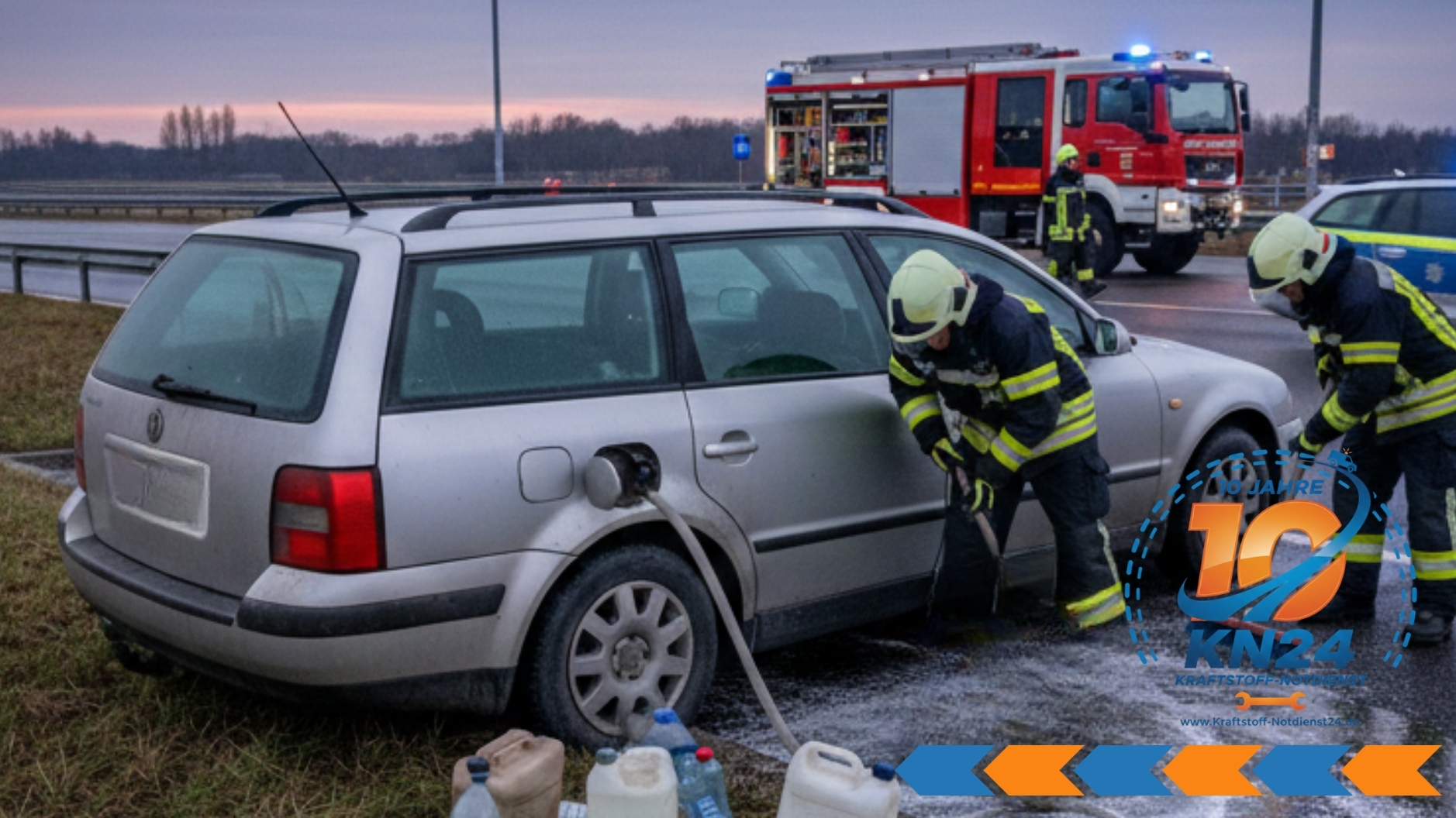 ⛽ Gefährlicher Abpumpversuch auf der A7: Feuerwehr-Großeinsatz statt schneller Hilfe 📞 08007236923