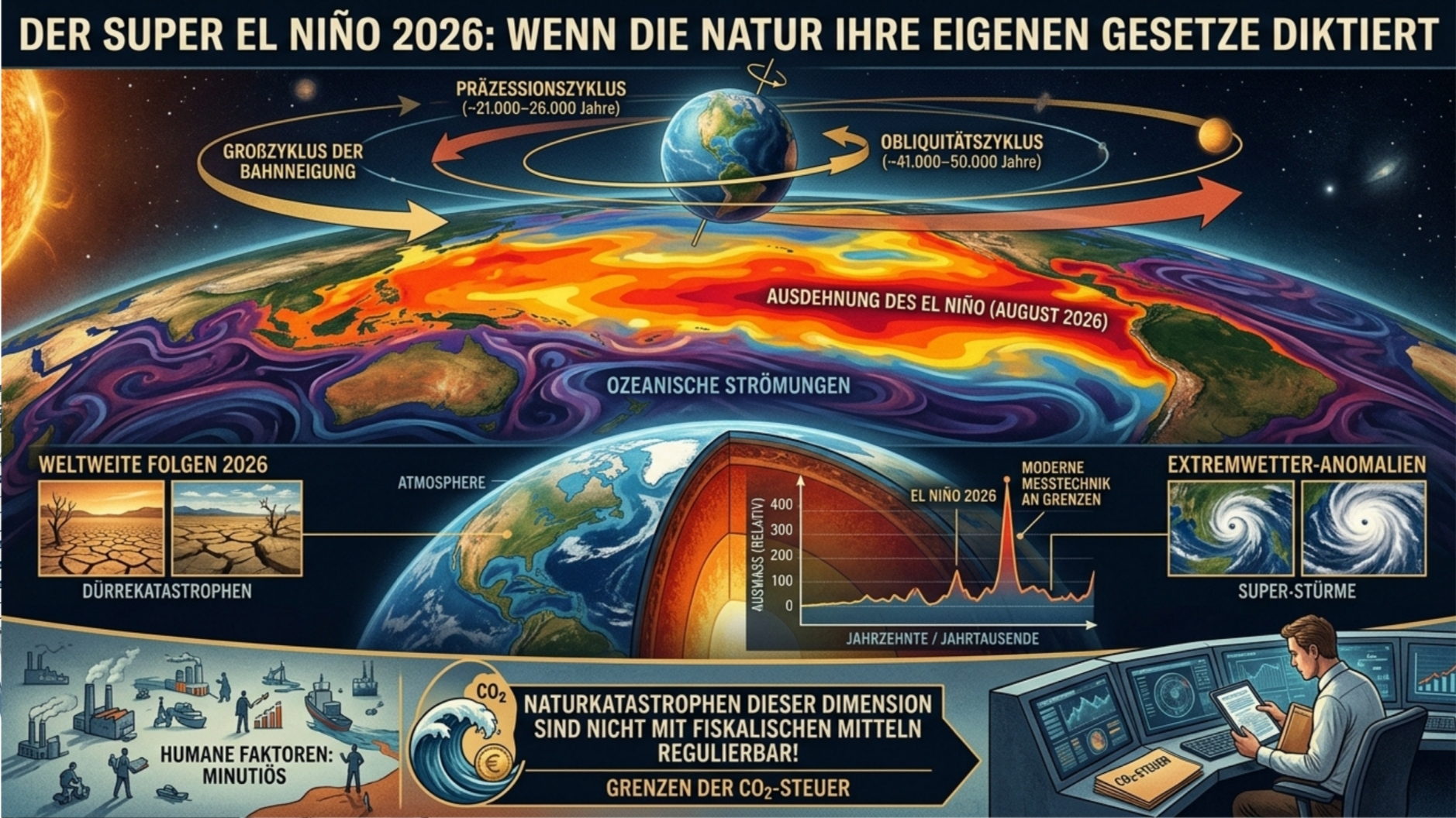 Der Super El Niño 2026: Wenn die Natur ihre eigenen Gesetze diktiert 🌊🔥