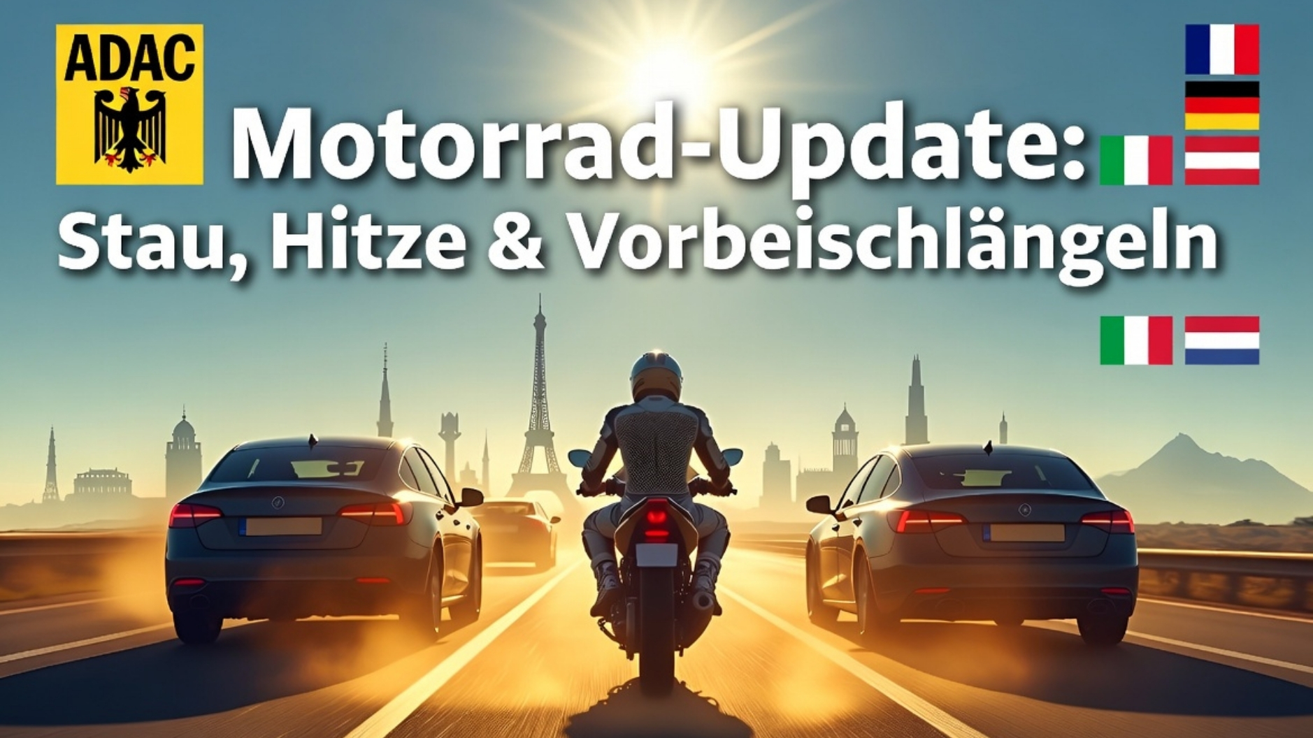 🏍️ Motorrad-Update: Stau, Hitze & das neue „Vorbeischlängeln“ in Europa