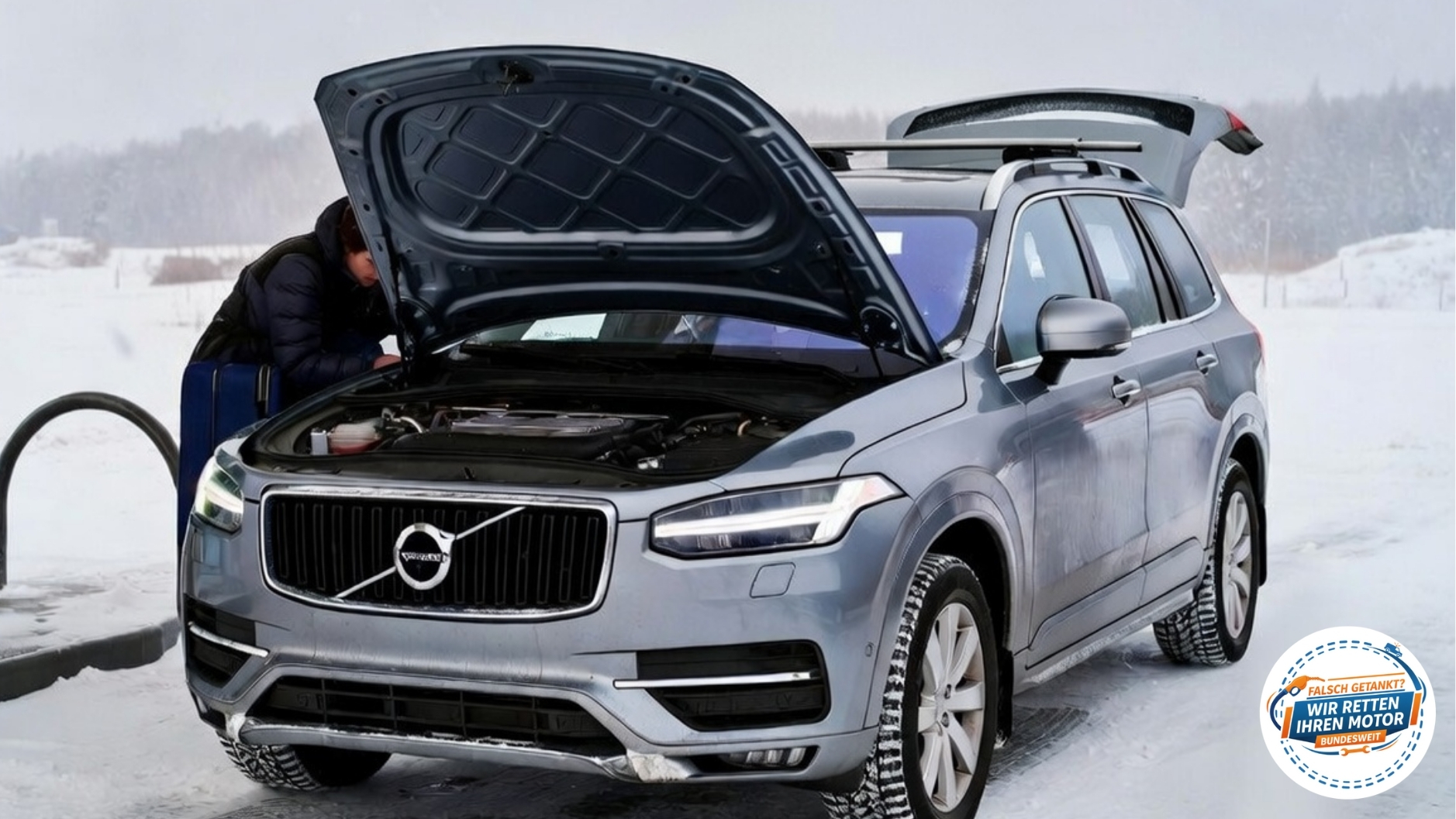 ⛽ Der "Urlaubs-Retter" an der A7: Volvo XC90 Fehlbetankung und die versteckte Gefahr beim Entriegeln
