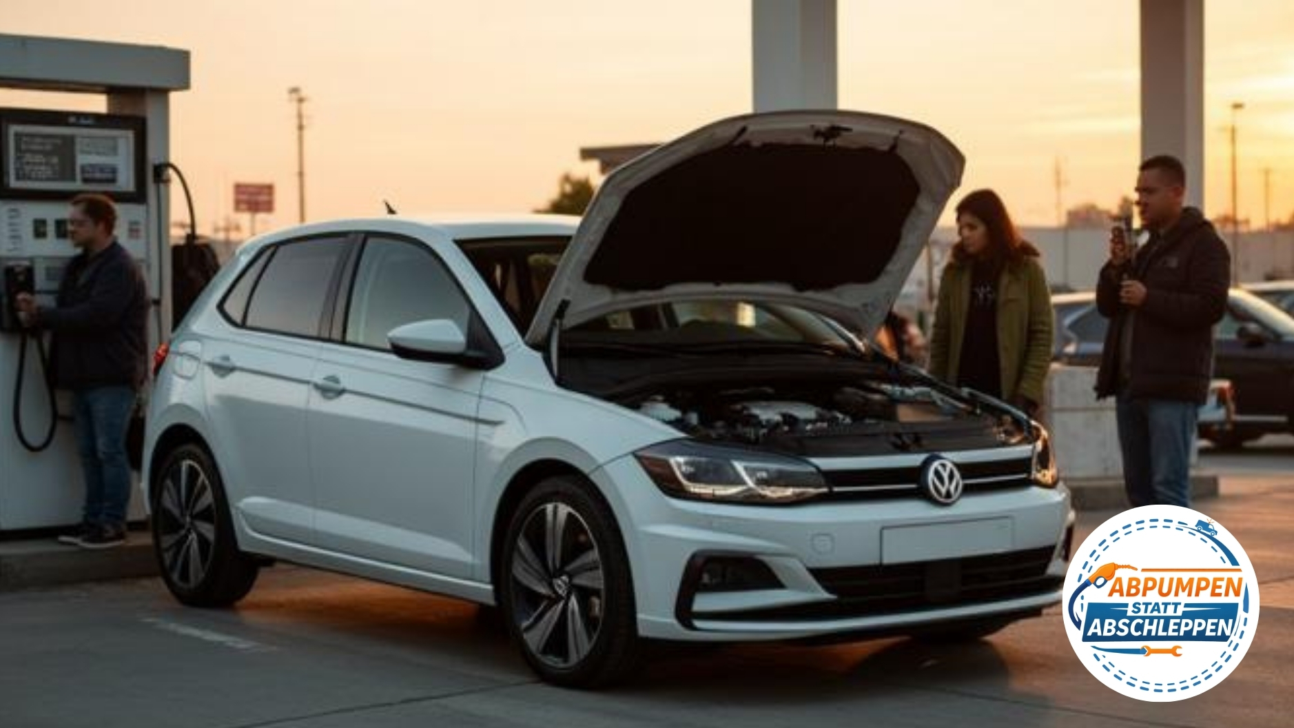 ⛽ VW Polo Tankentleerung nach Fehlbetankung in Würzburg 📞 08007236923 💨